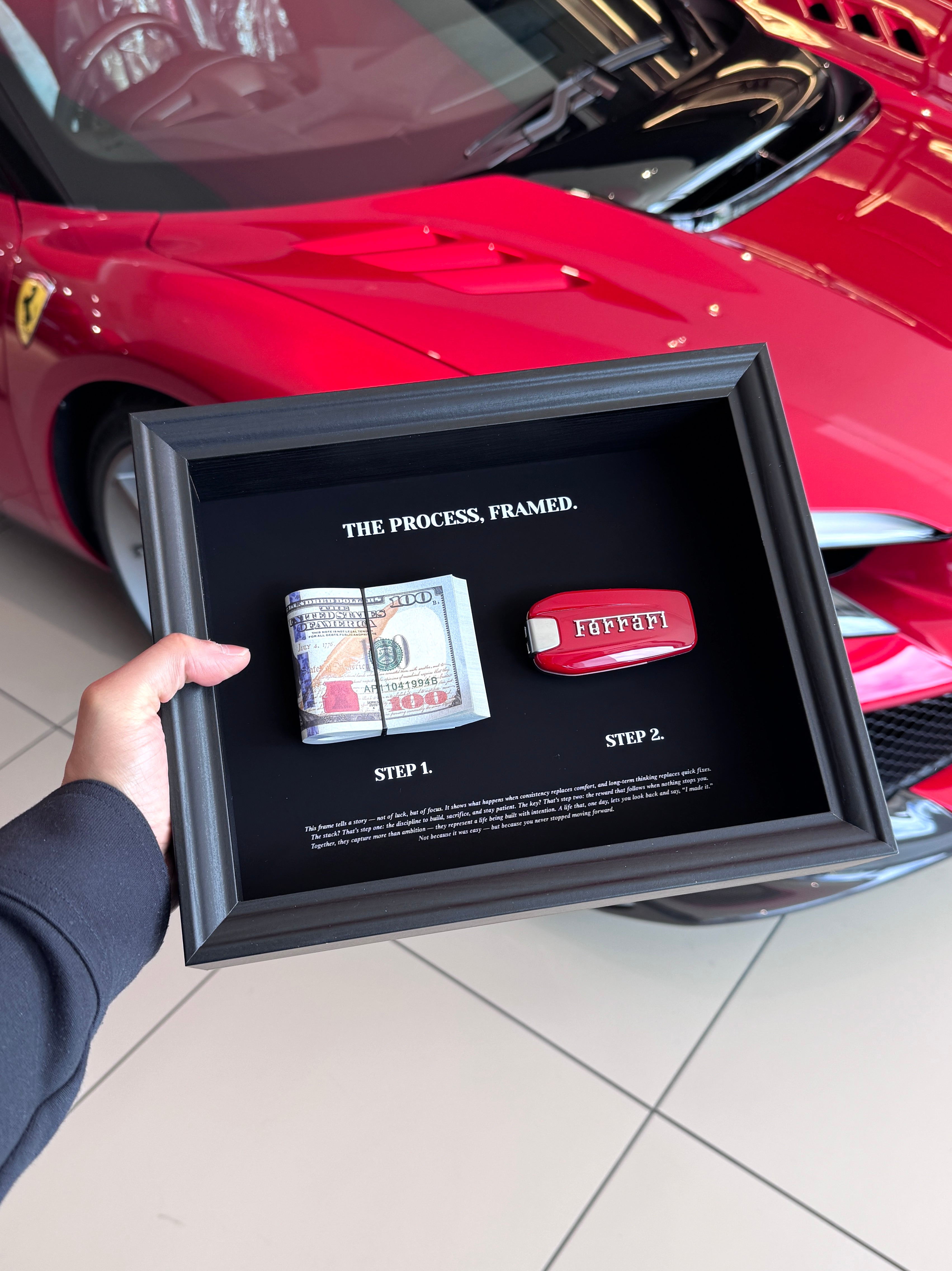 The Process, Framed - Ferrari & USD Edition