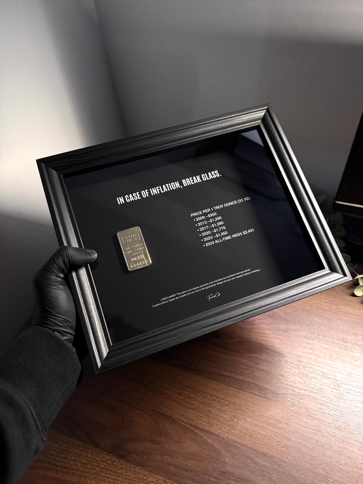 THE INFLATION FRAME - GOLD EDITION