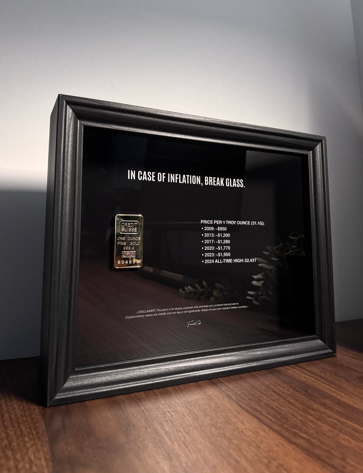 THE INFLATION FRAME - GOLD EDITION