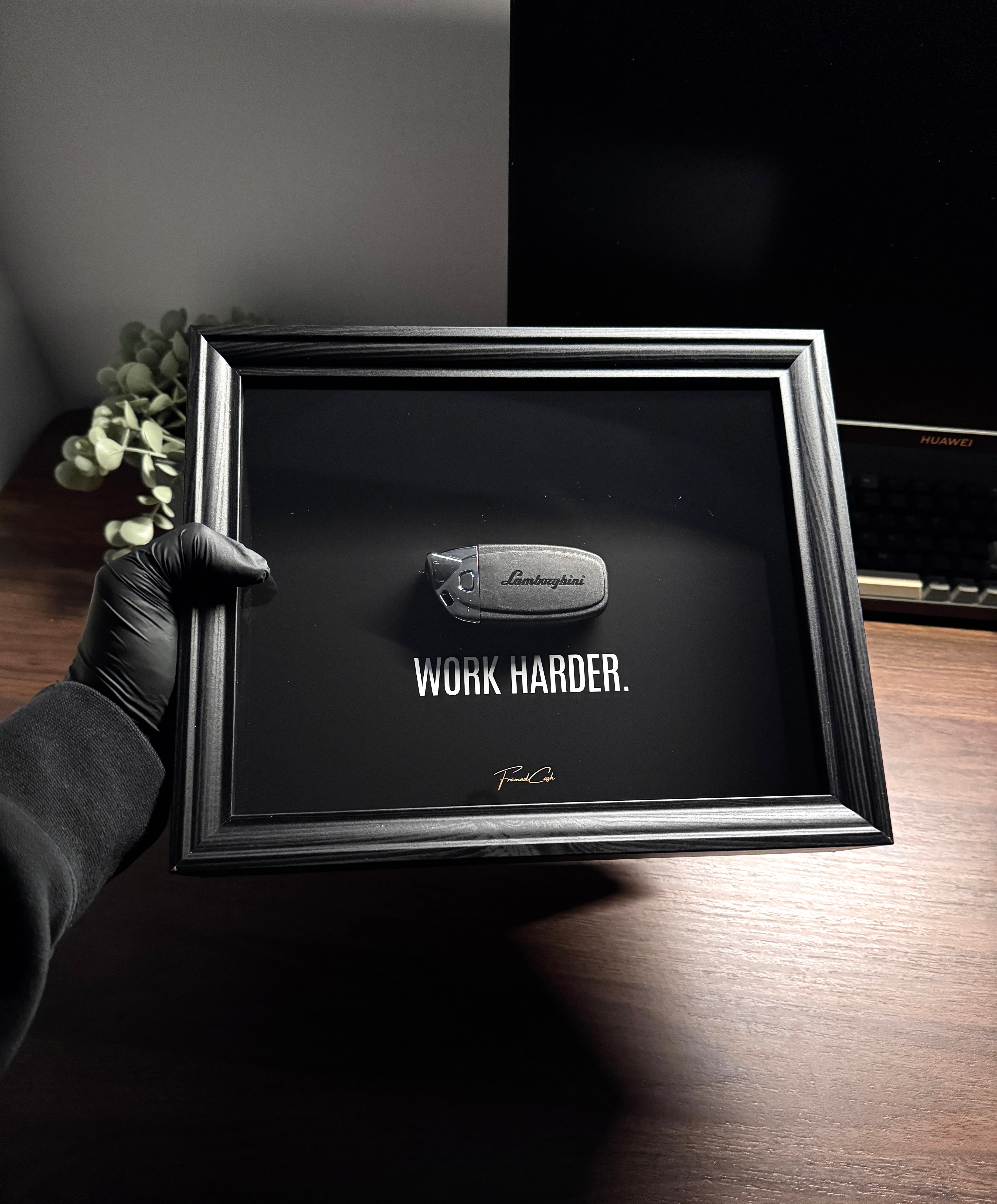 LAMBORGHINI KEY FRAMED – WORK HARDER
