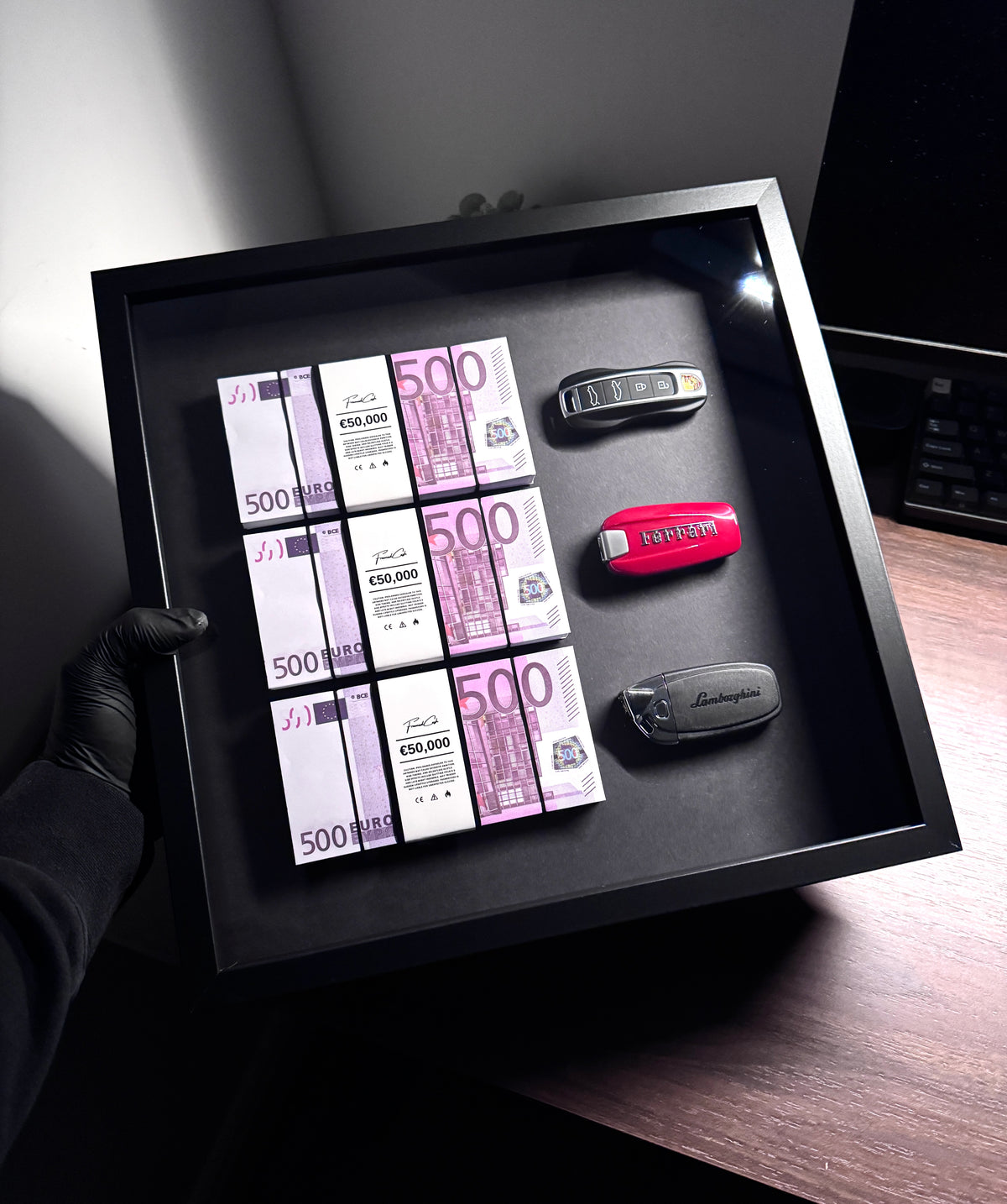 THE WEALTH DISPLAY – EURO & SUPERCAR KEYS