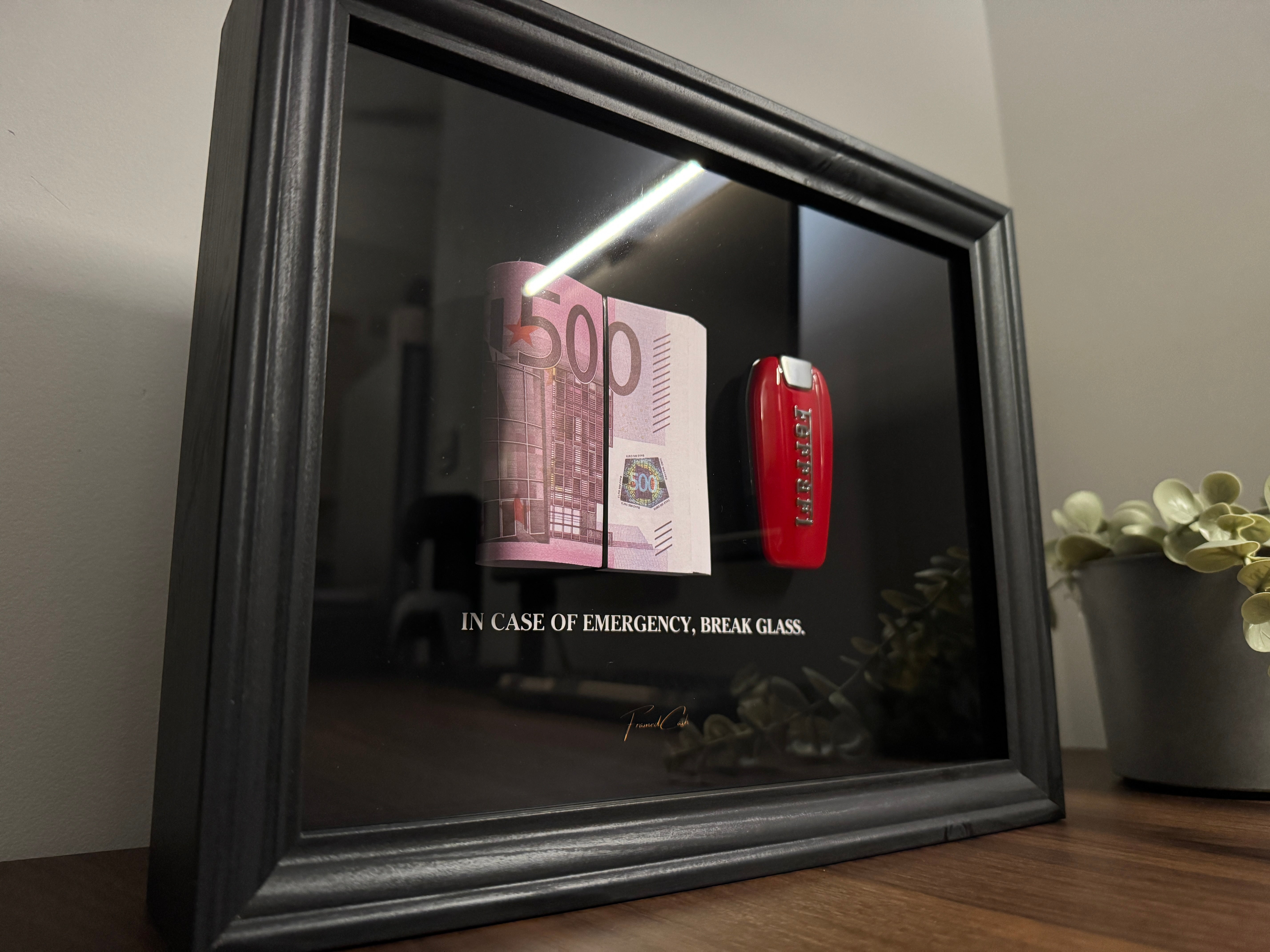 In Case of Emergency Frame - Ferrari & Euro Edition