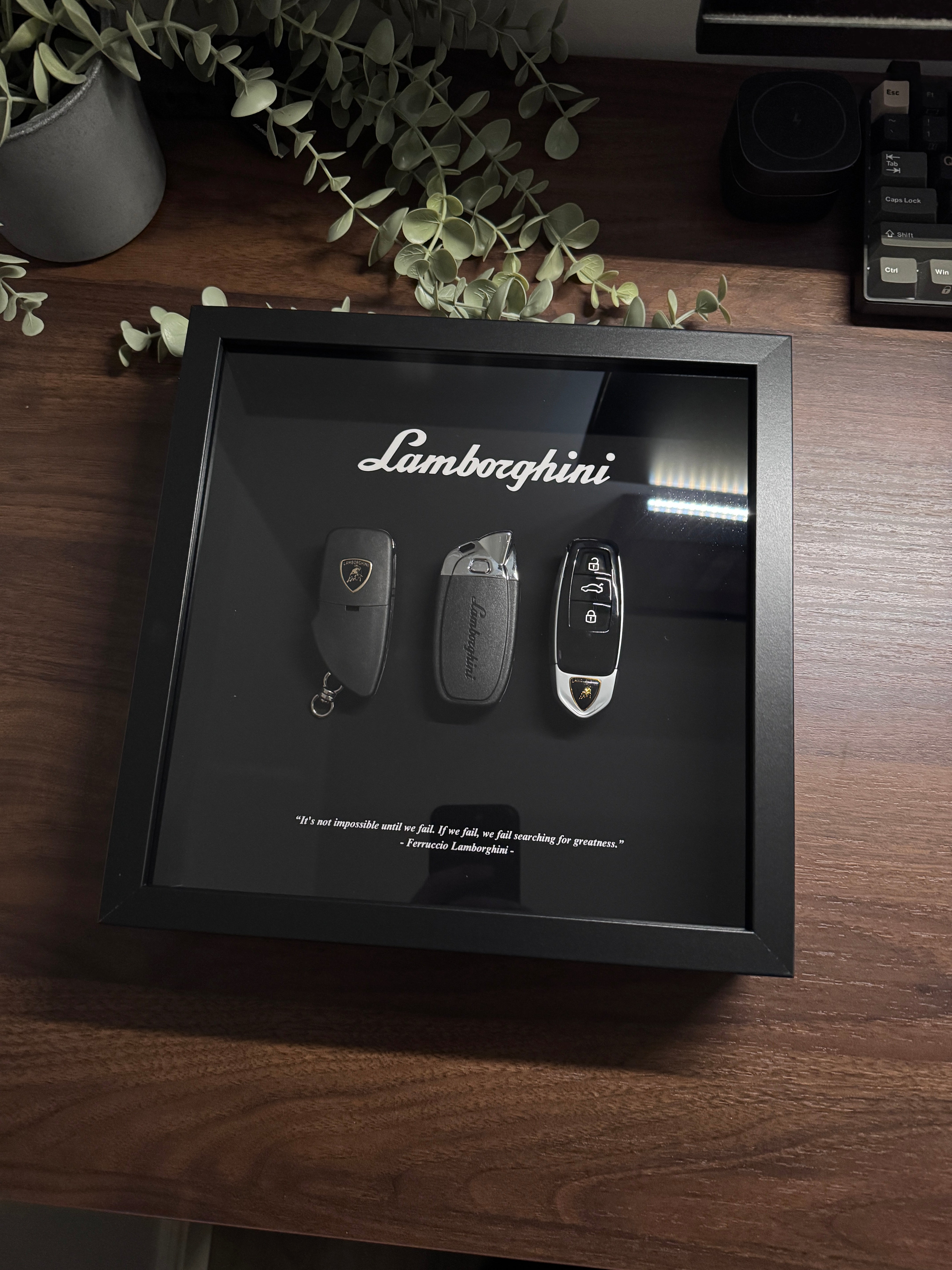 Lamborghini Keys Frame - Legacy Edition