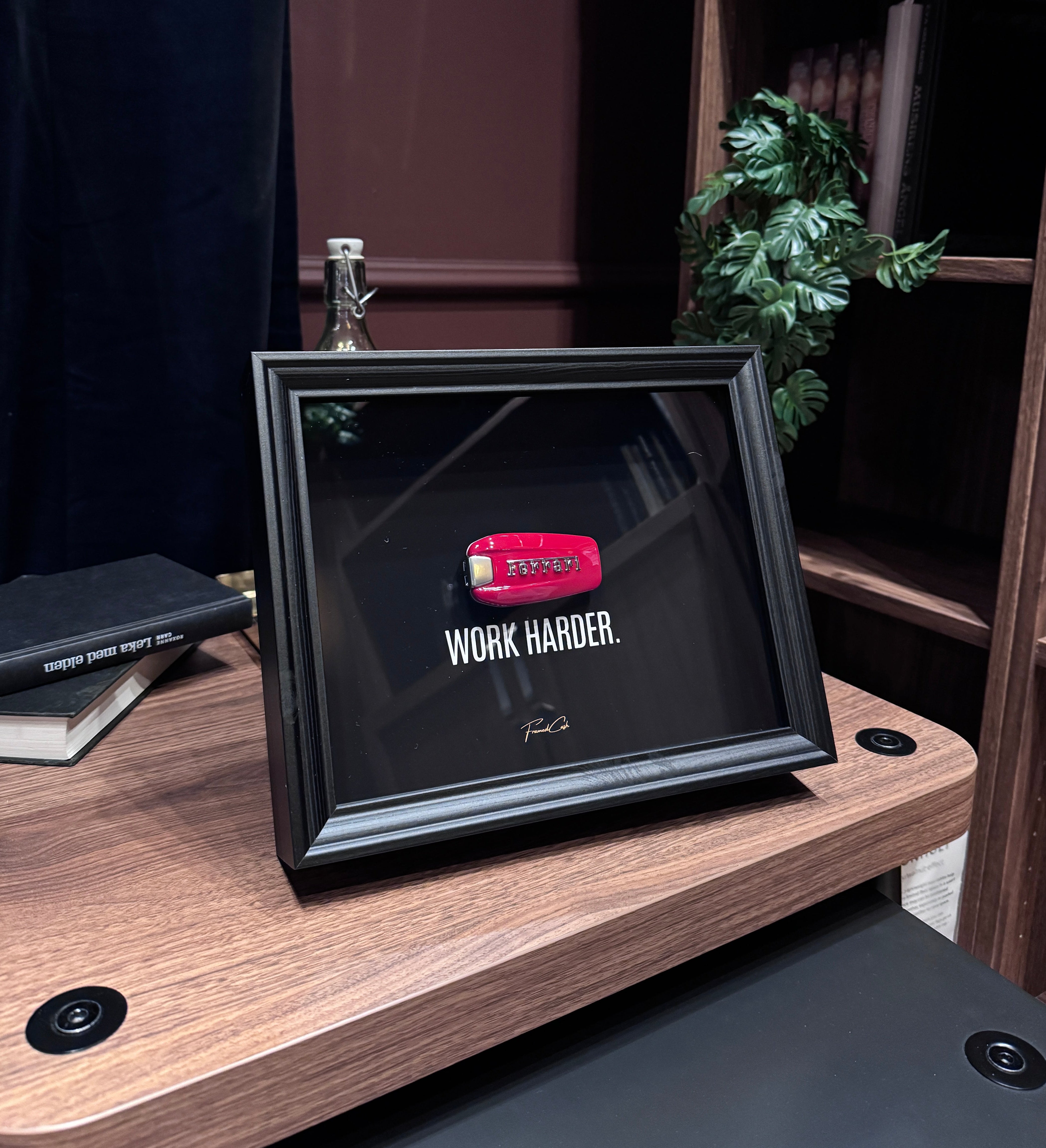 Ferrari Key Framed – WORK HARDER