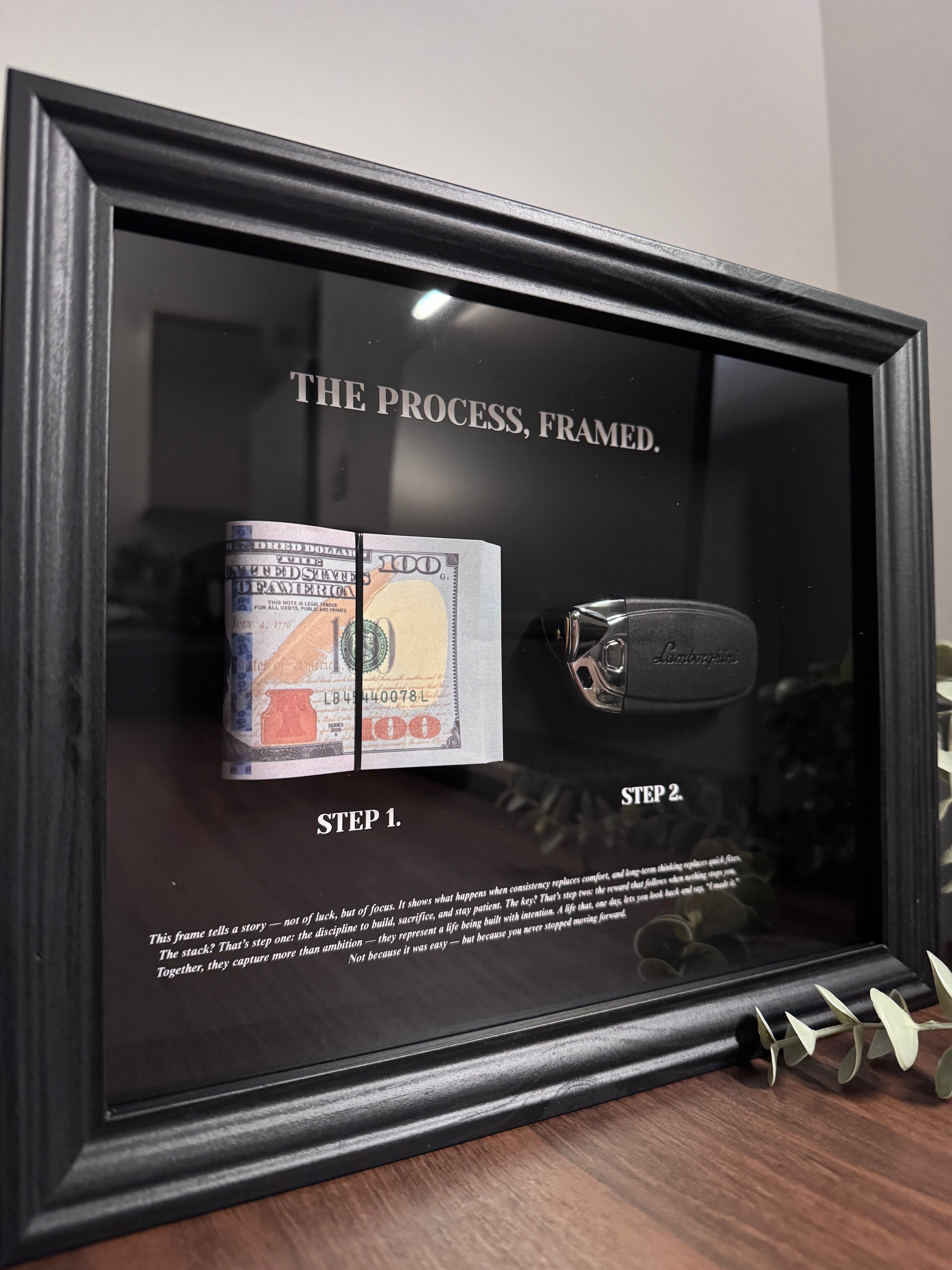 The Process, Framed - Lamborghini & USD Edition