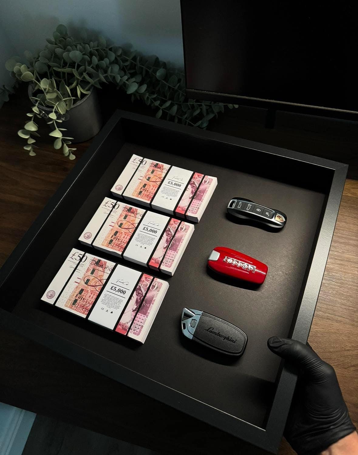 The Wealth Display – GBP & Supercar Keys