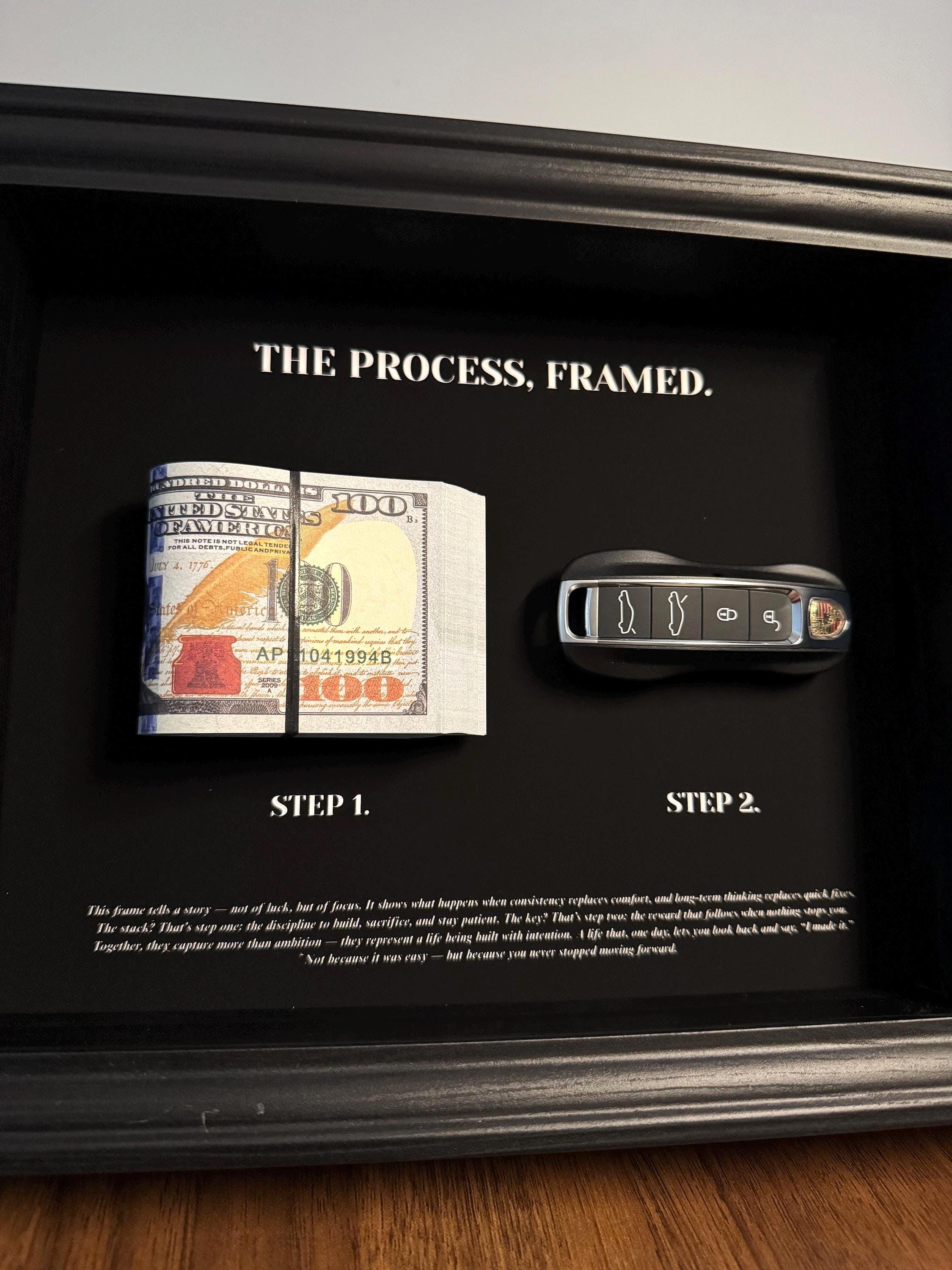 The Process, Framed - Porsche & USD Edition