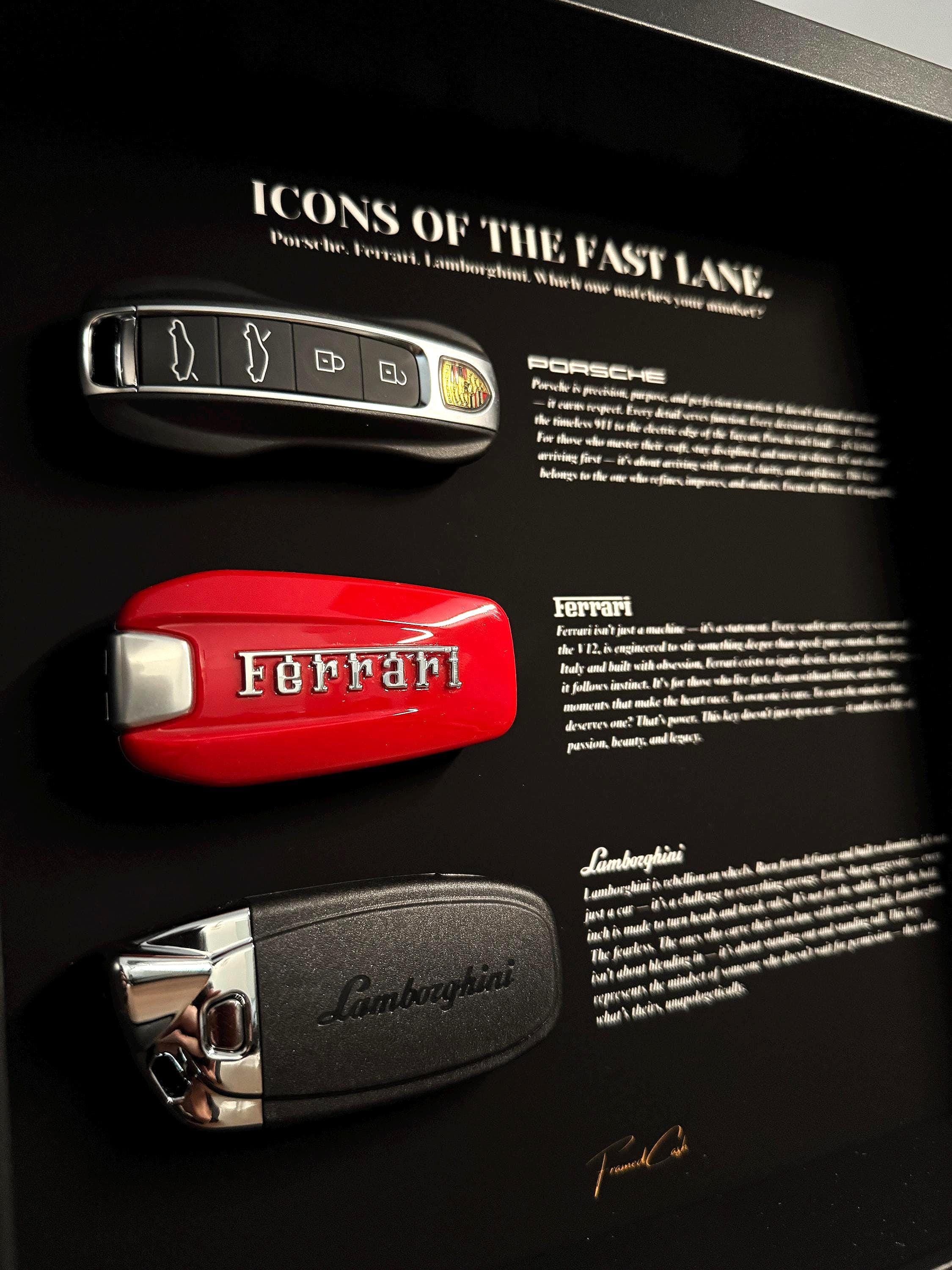 Icons of the Fast Lane | Supercar Trinity Collection