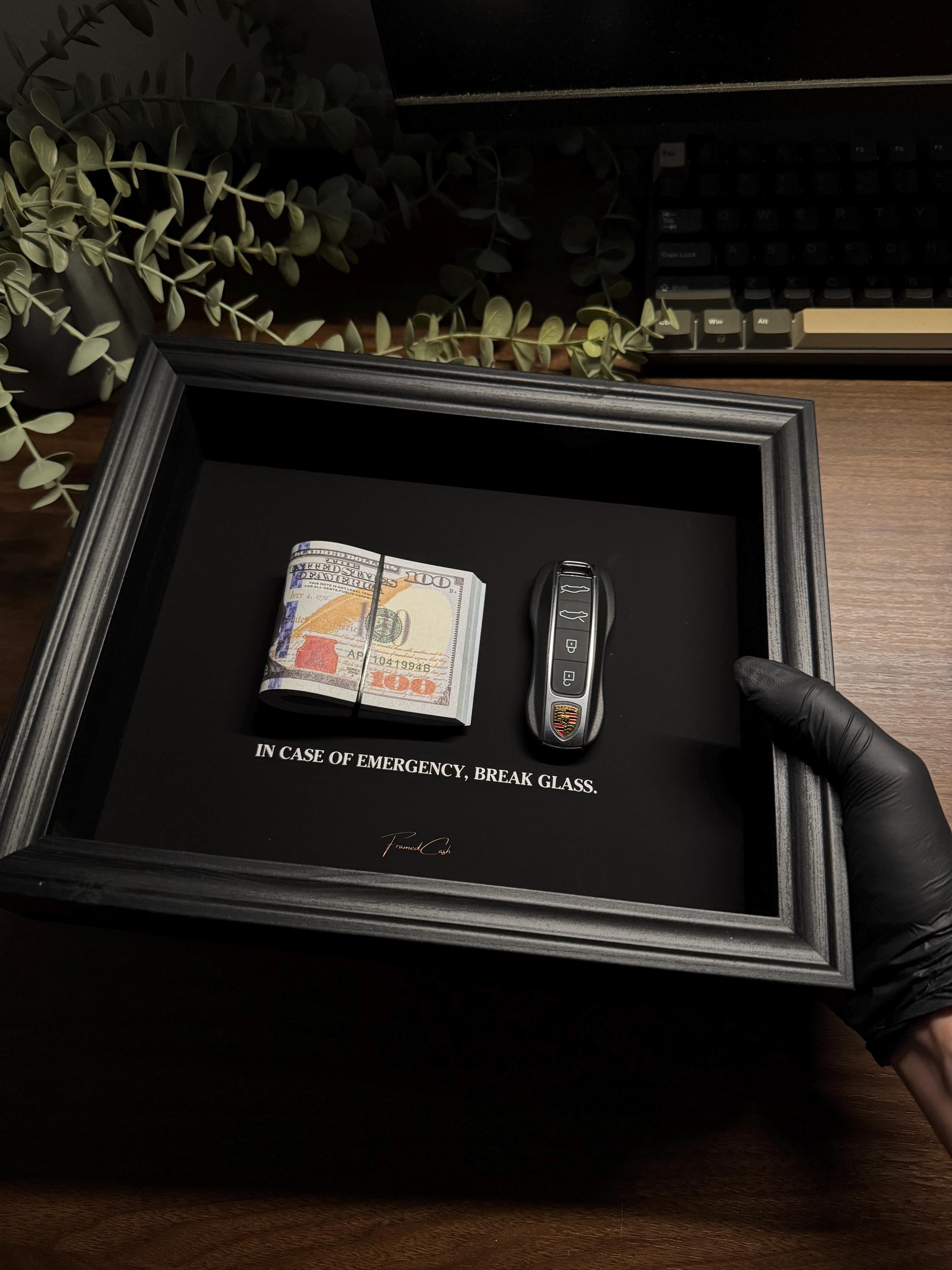 In Case of Emergency Frame -  Porsche & USD Edition