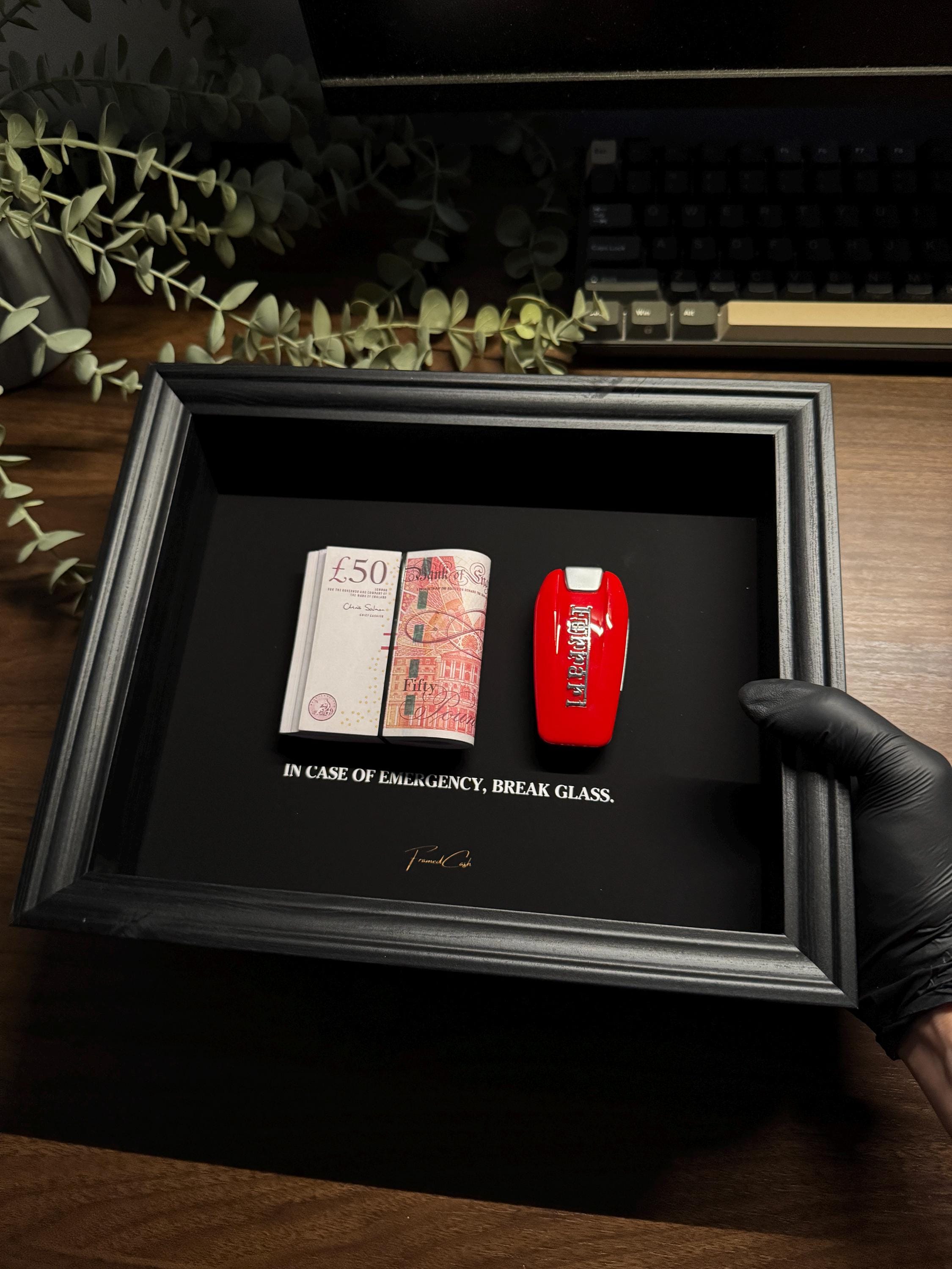 In Case of Emergency Frame - Ferrari & GBP Edition