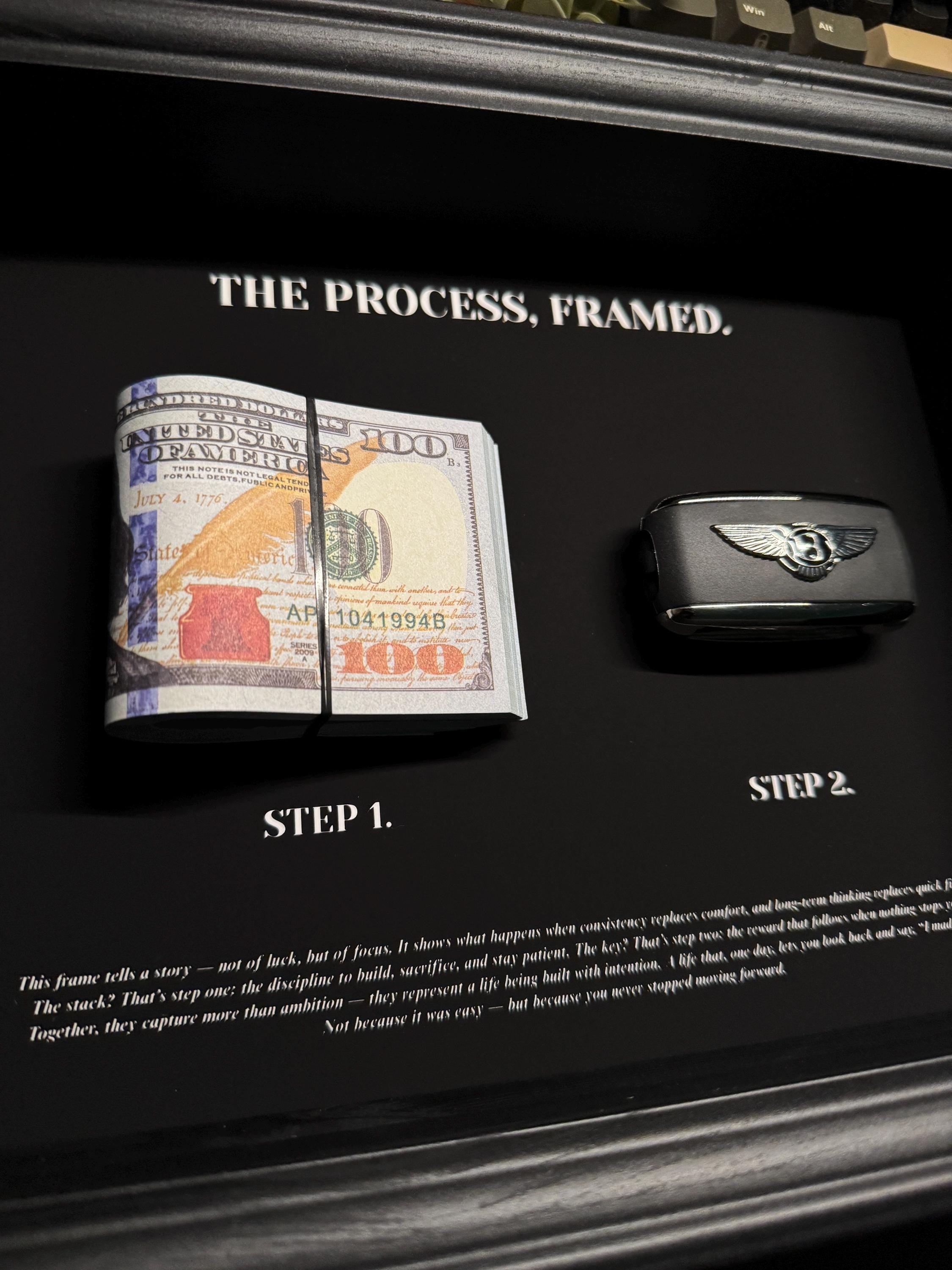 The Process, Framed - Bentley & USD Edition