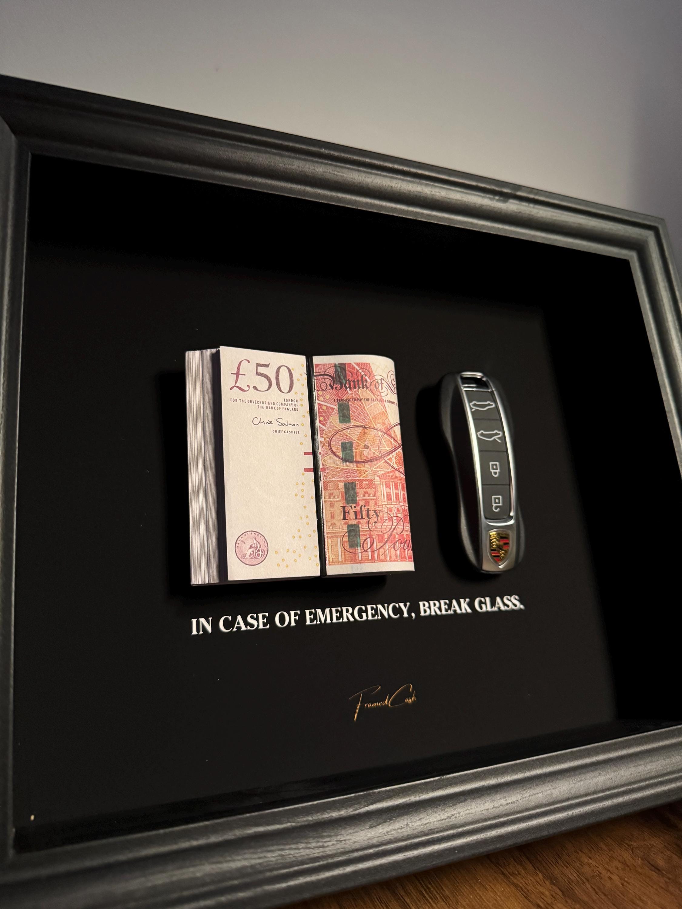 In Case of Emergency Frame - Porsche & GBP Edition