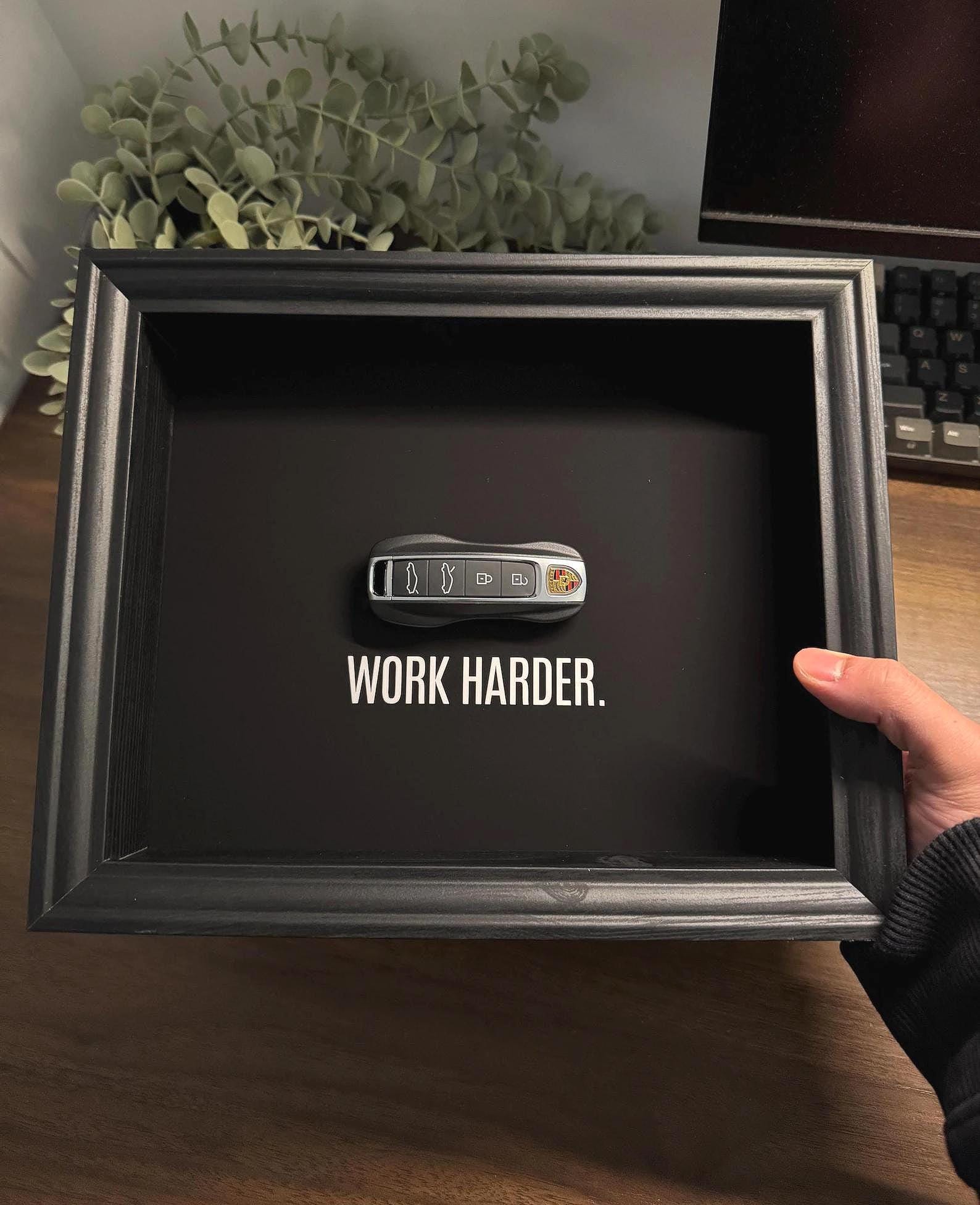 Porsche Key Framed – WORK HARDER