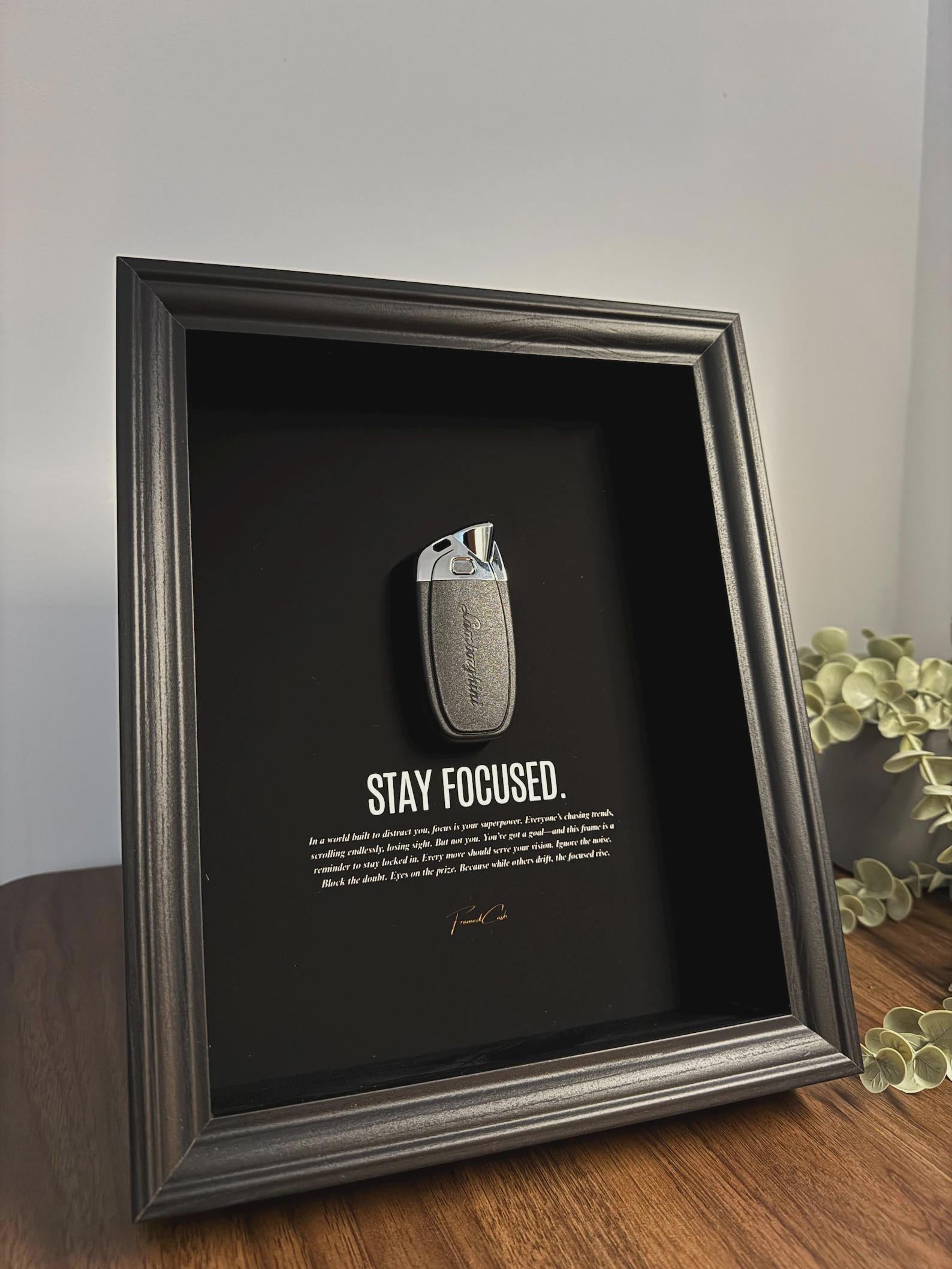 Stay Focused Lamborghini Key Frame