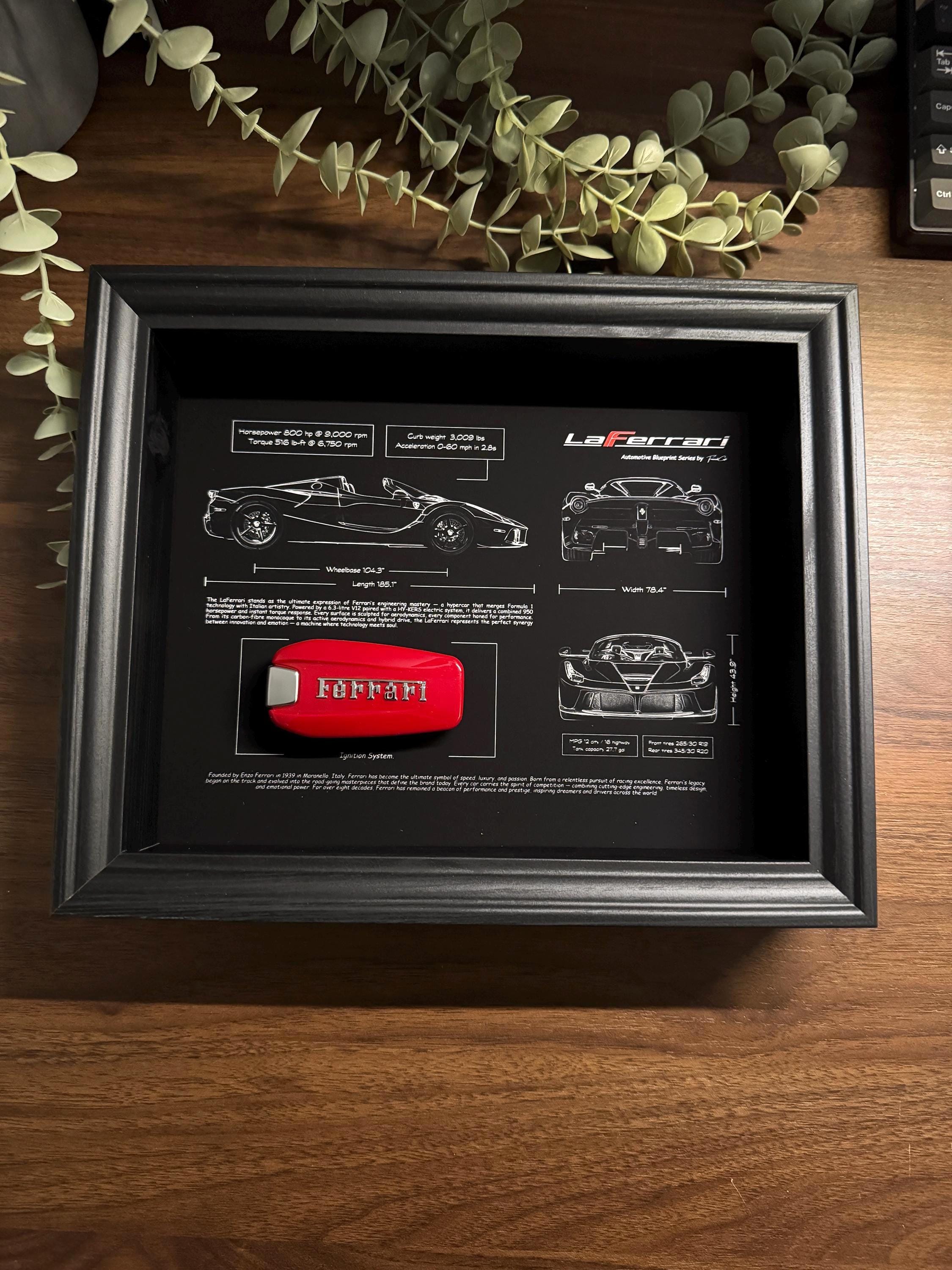 LaFerrari Blueprint & Key Frame