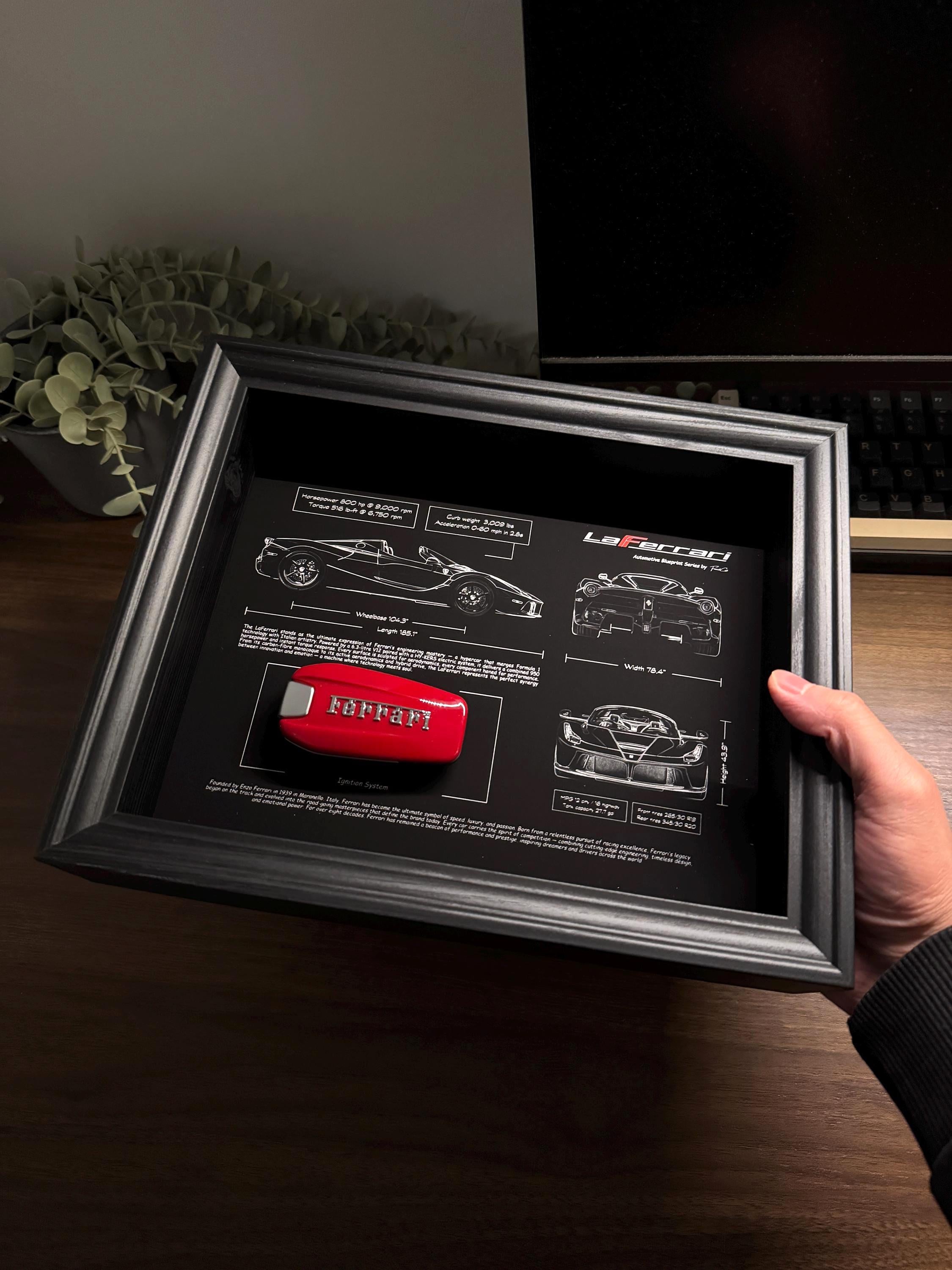 LaFerrari Blueprint & Key Frame