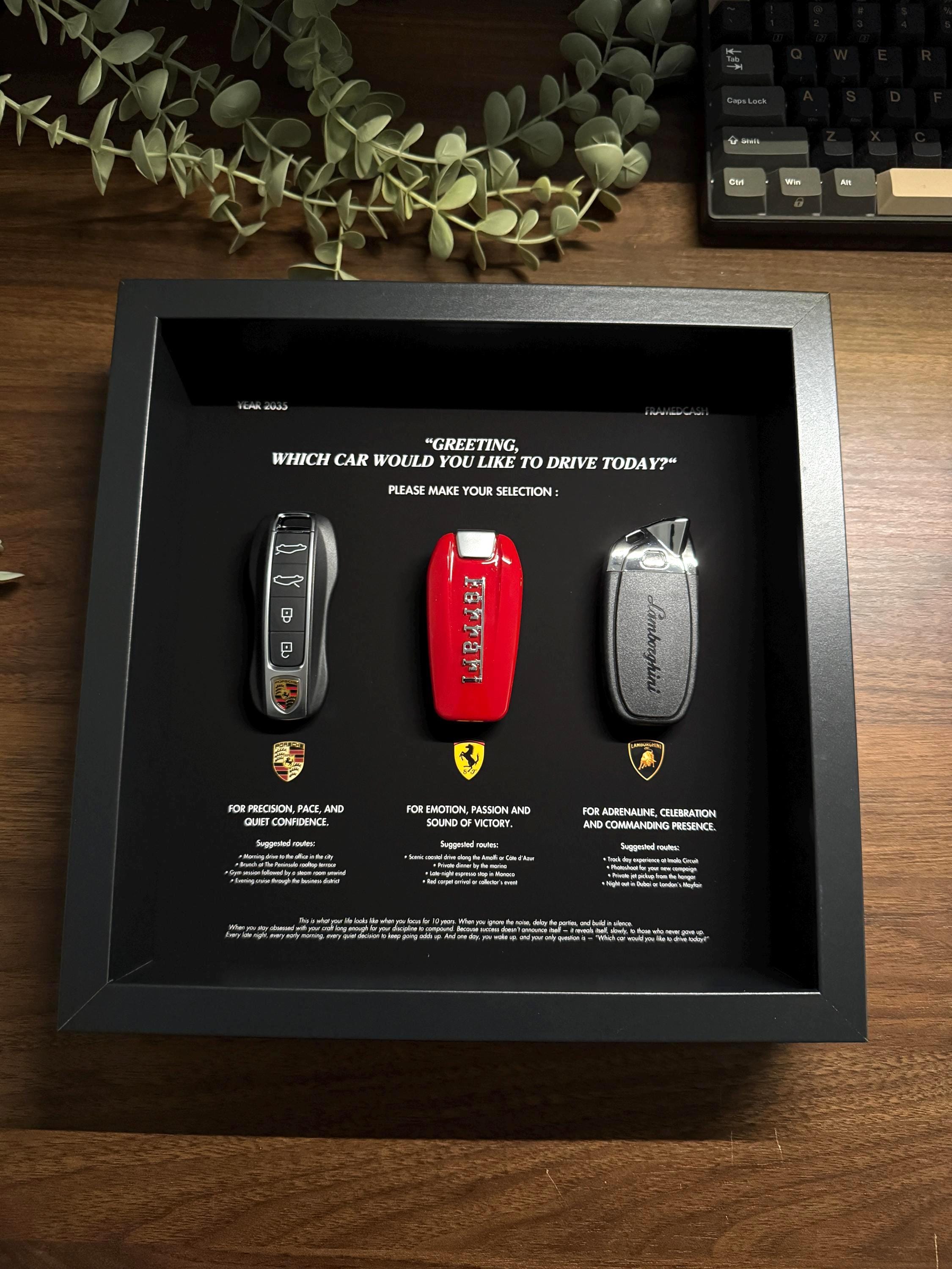 The Choice Screen Frame - Supercar Trinity Collection
