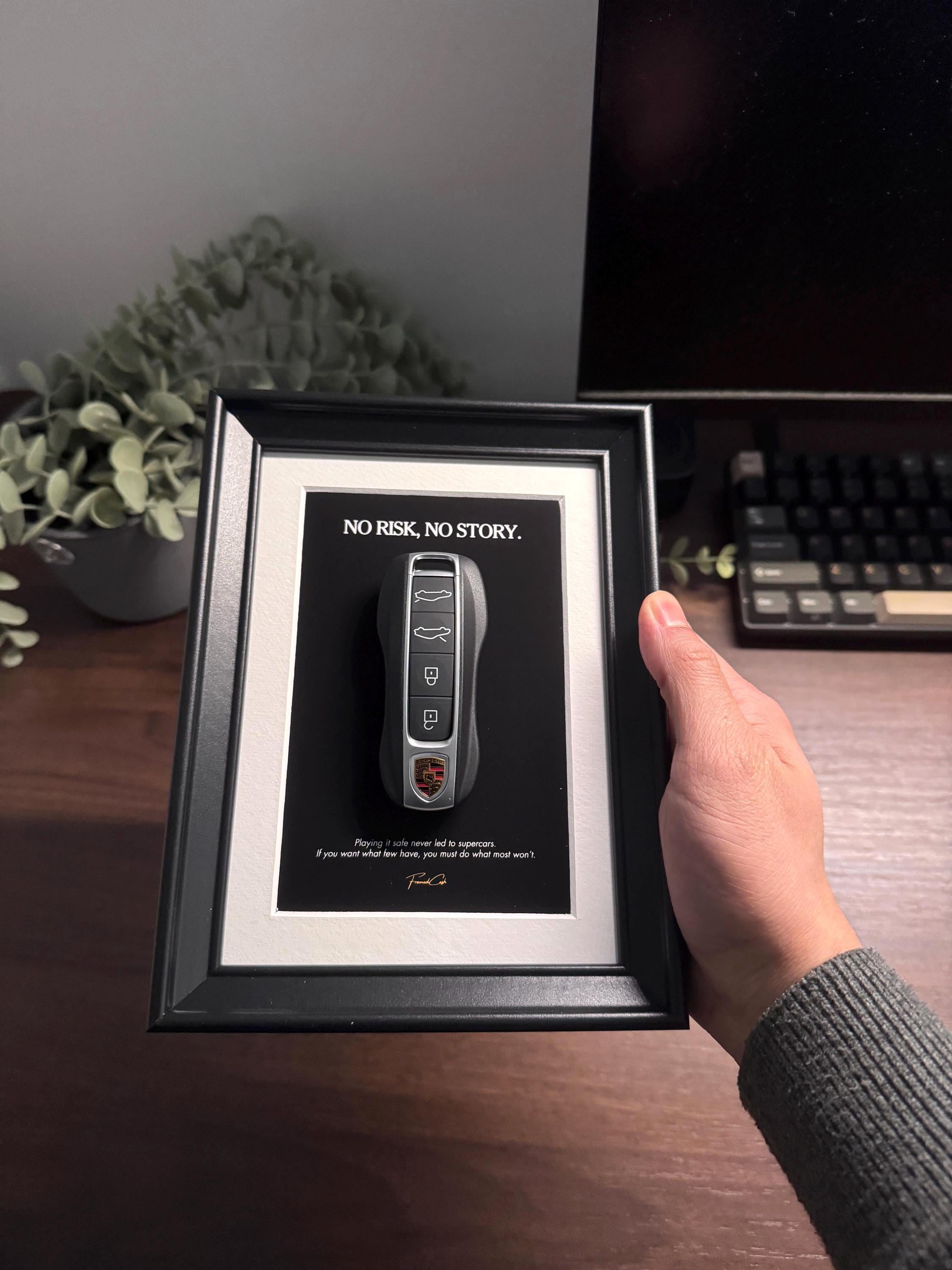 No Risk, No Story - Mini Porsche Frame