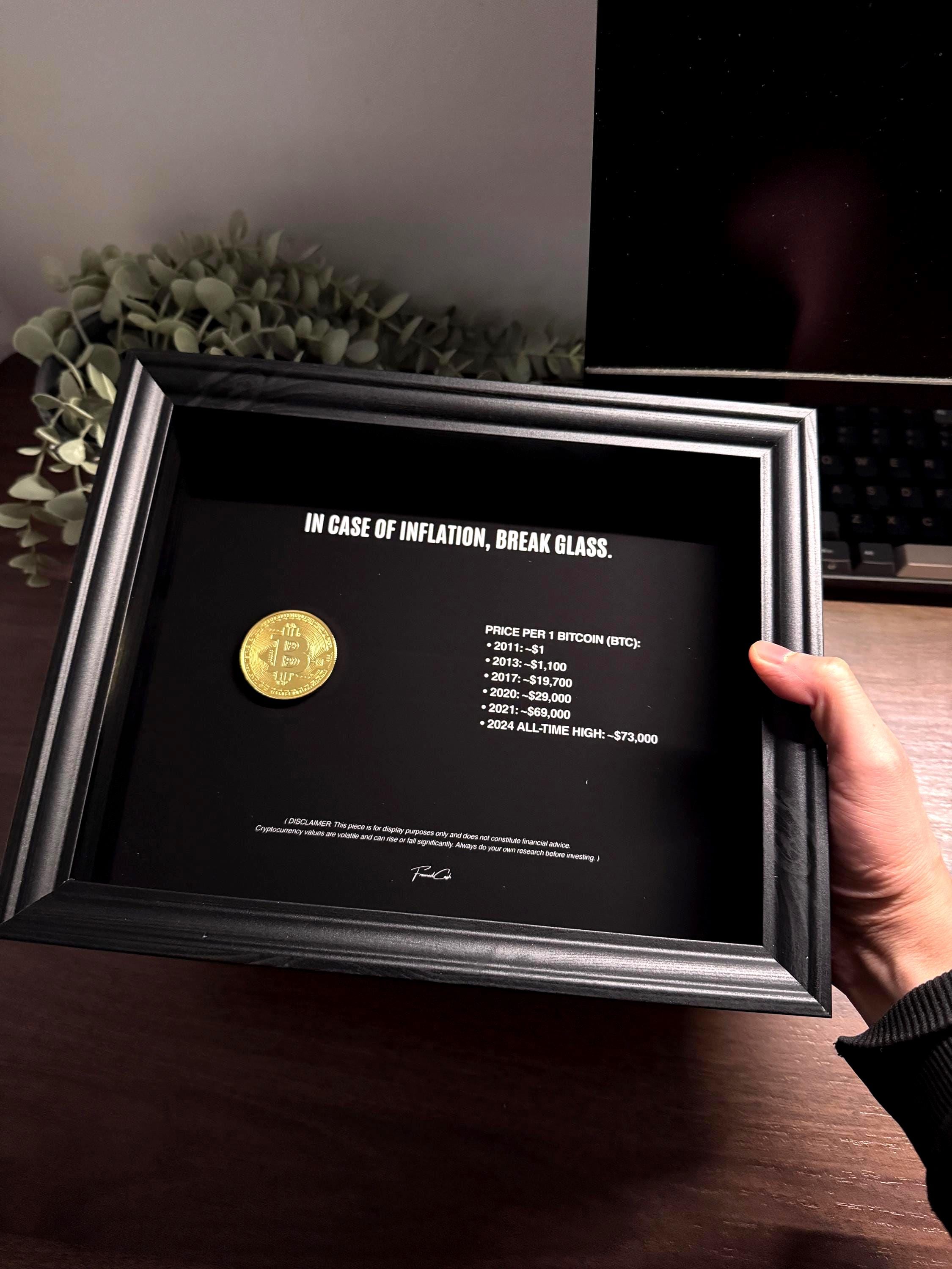 In Case of Inflation, Break Glass - Bitcoin Edition