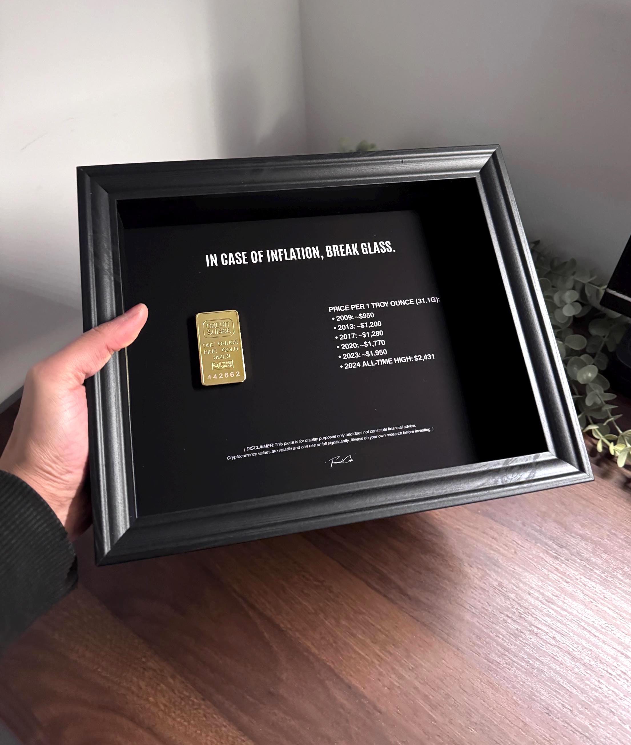 In Case of Inflation, Break Glass - Gold Edition