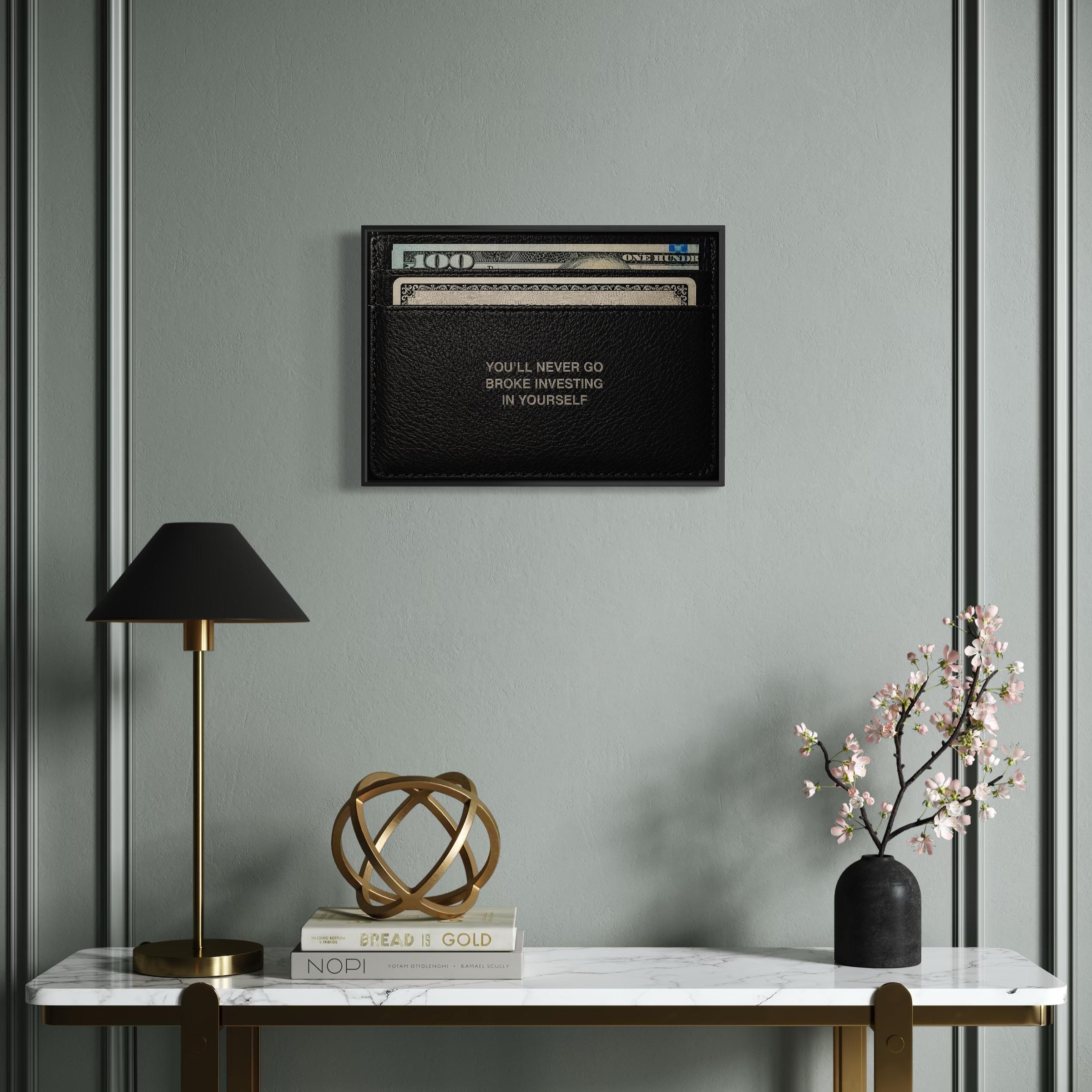 Invest in Yourself - Framed Poster (A3 Size)