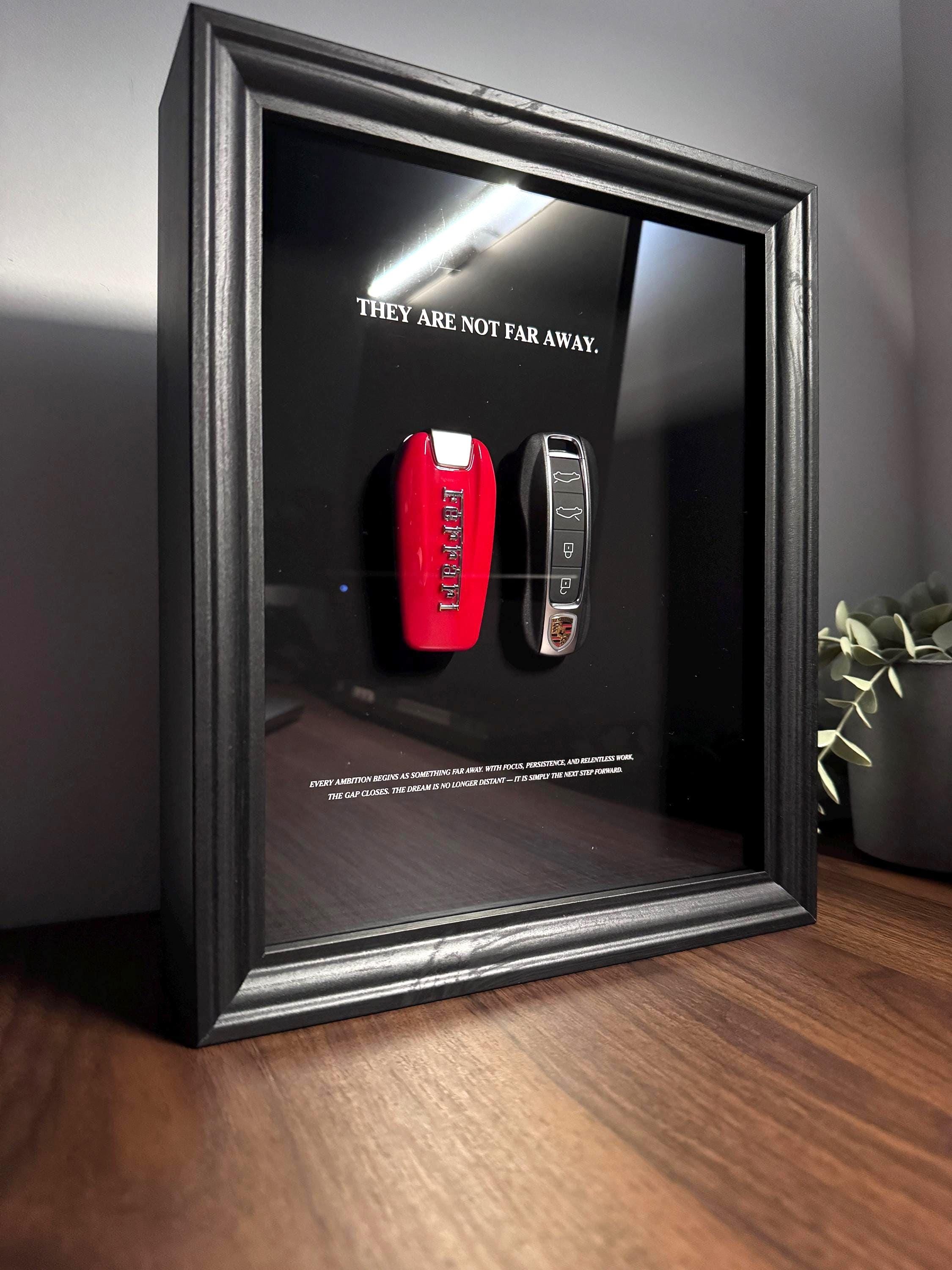 They are not far away - Ferrari & Porsche Key Display Frame