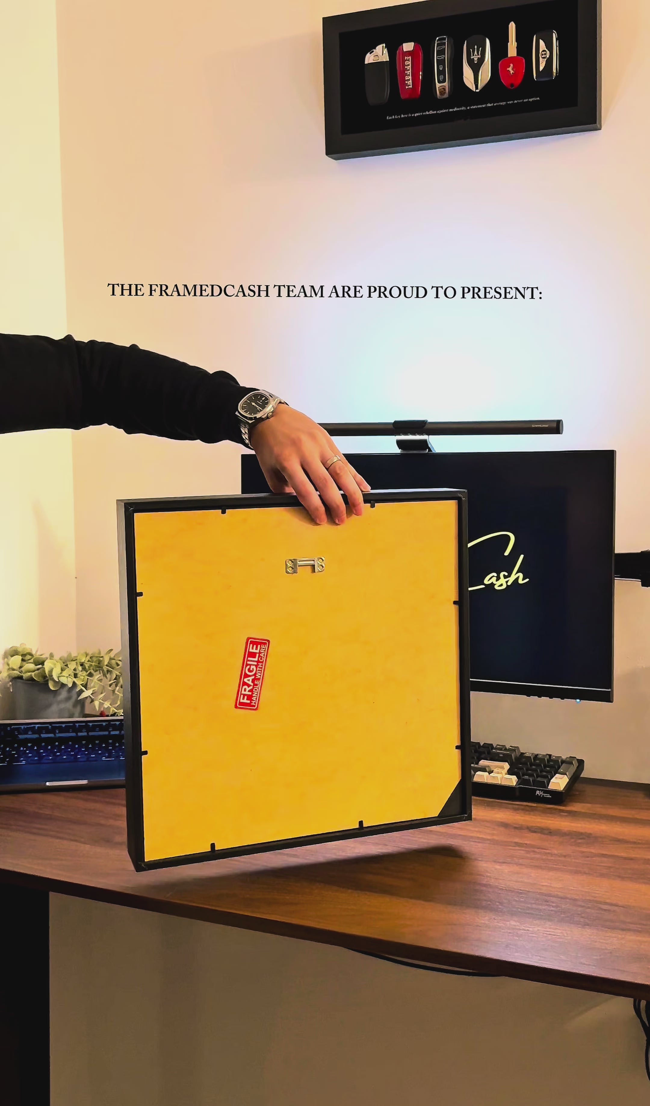 The Wealth Display – USD & Supercar Keys