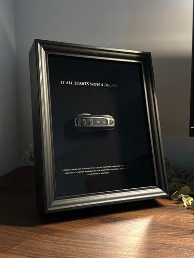 "It All Starts With A Dream" Frame - Porsche Edition