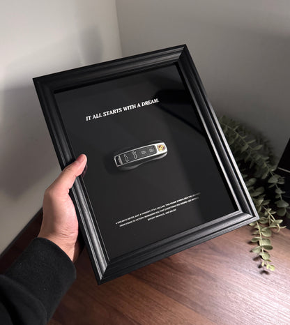 "It All Starts With A Dream" Frame - Porsche Edition
