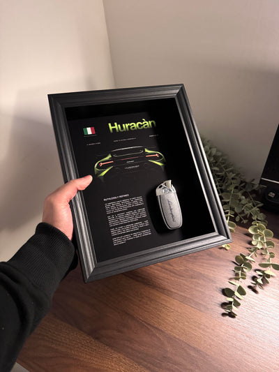 Lamborghini Huracán Key & Spec Sheet Frame