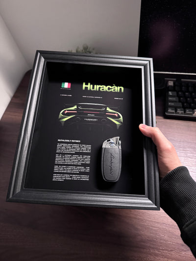 Lamborghini Huracán Key & Spec Sheet Frame