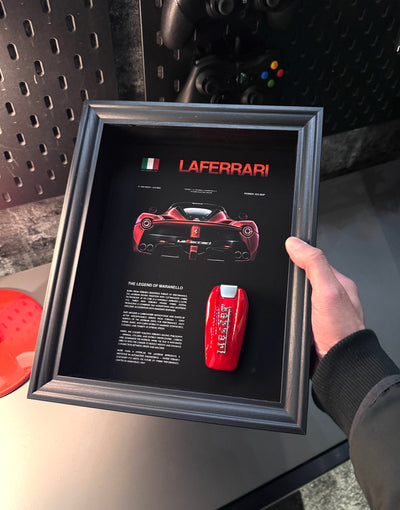 Ferrari LaFerrari Key & Spec Sheet Frame