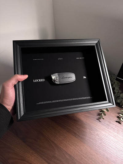 Lamborghini Key Framed - LOCKED IN