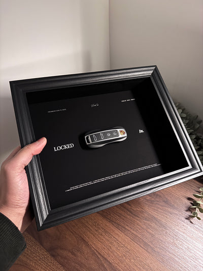 Porsche Key Framed - LOCKED IN