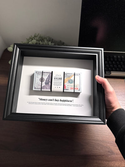 "Money Can't Buy Happiness" - USD Edition