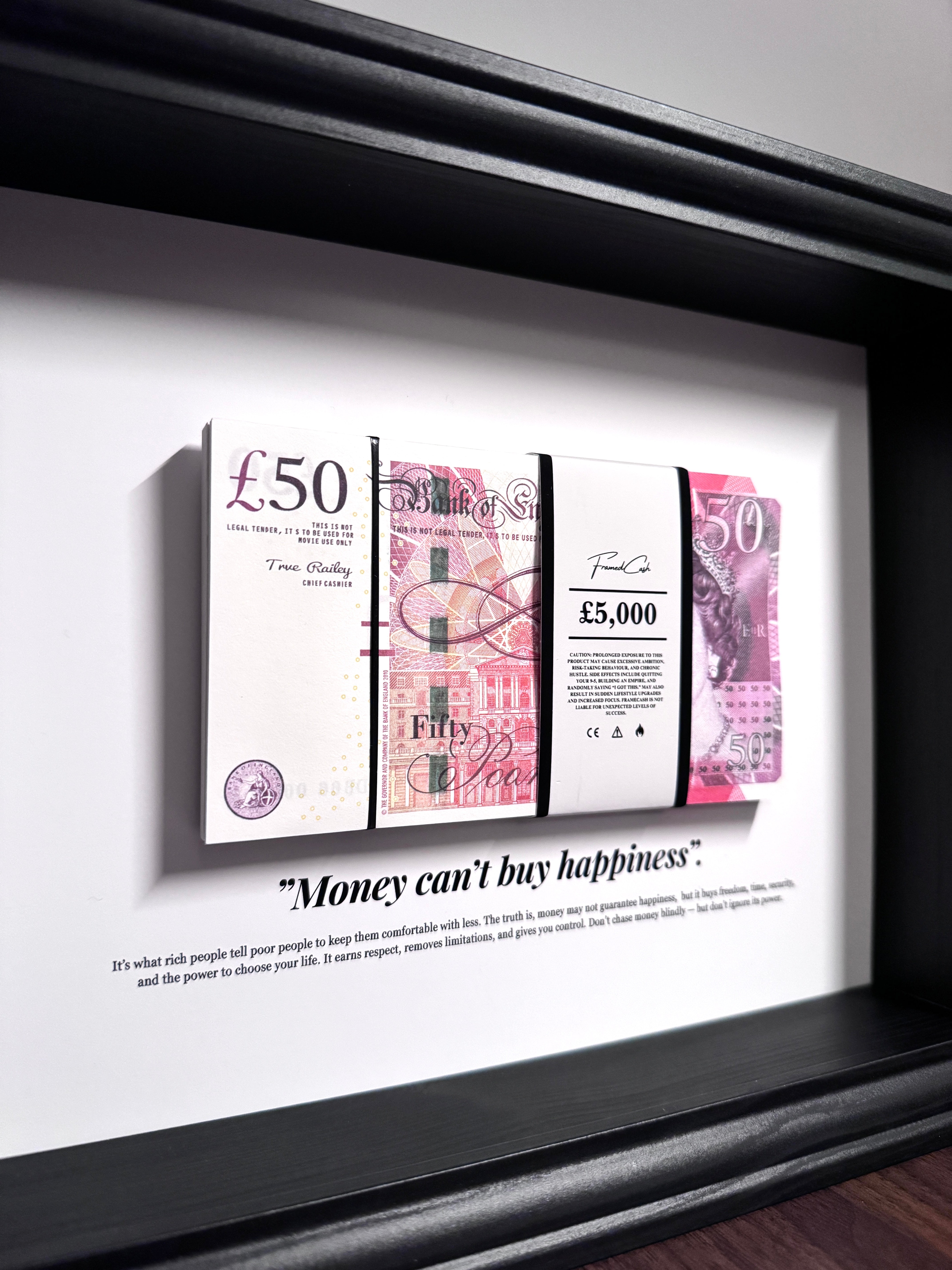 "Money Can't Buy Happiness" - GBP Edition