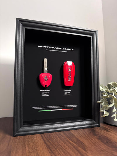 The Ferrari Keys Evolution Frame - MADE IN MARANELLO