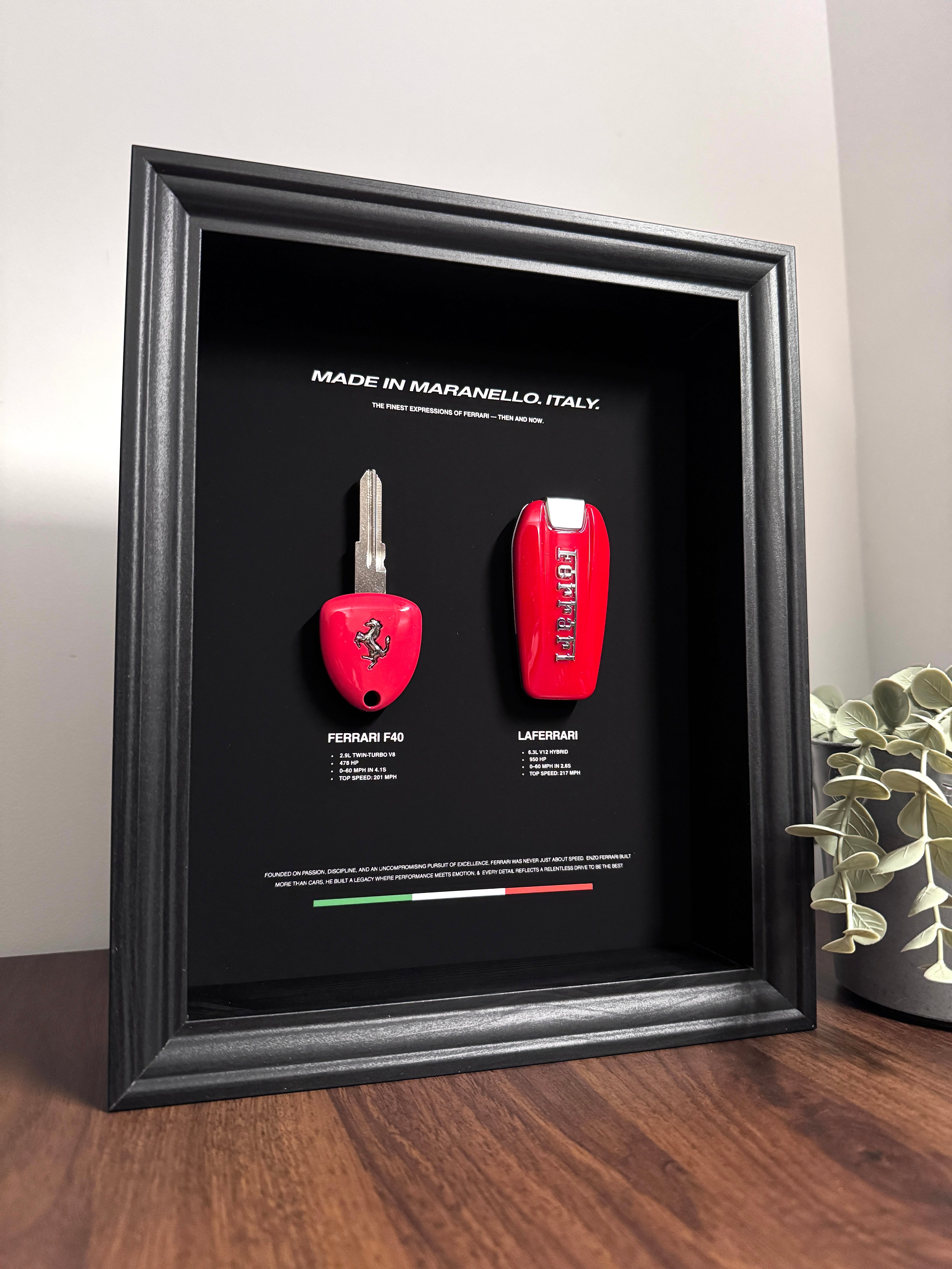 The Ferrari Keys Evolution Frame - MADE IN MARANELLO