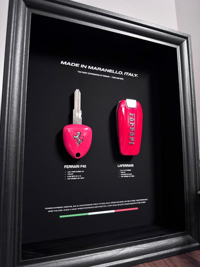 The Ferrari Keys Evolution Frame - MADE IN MARANELLO