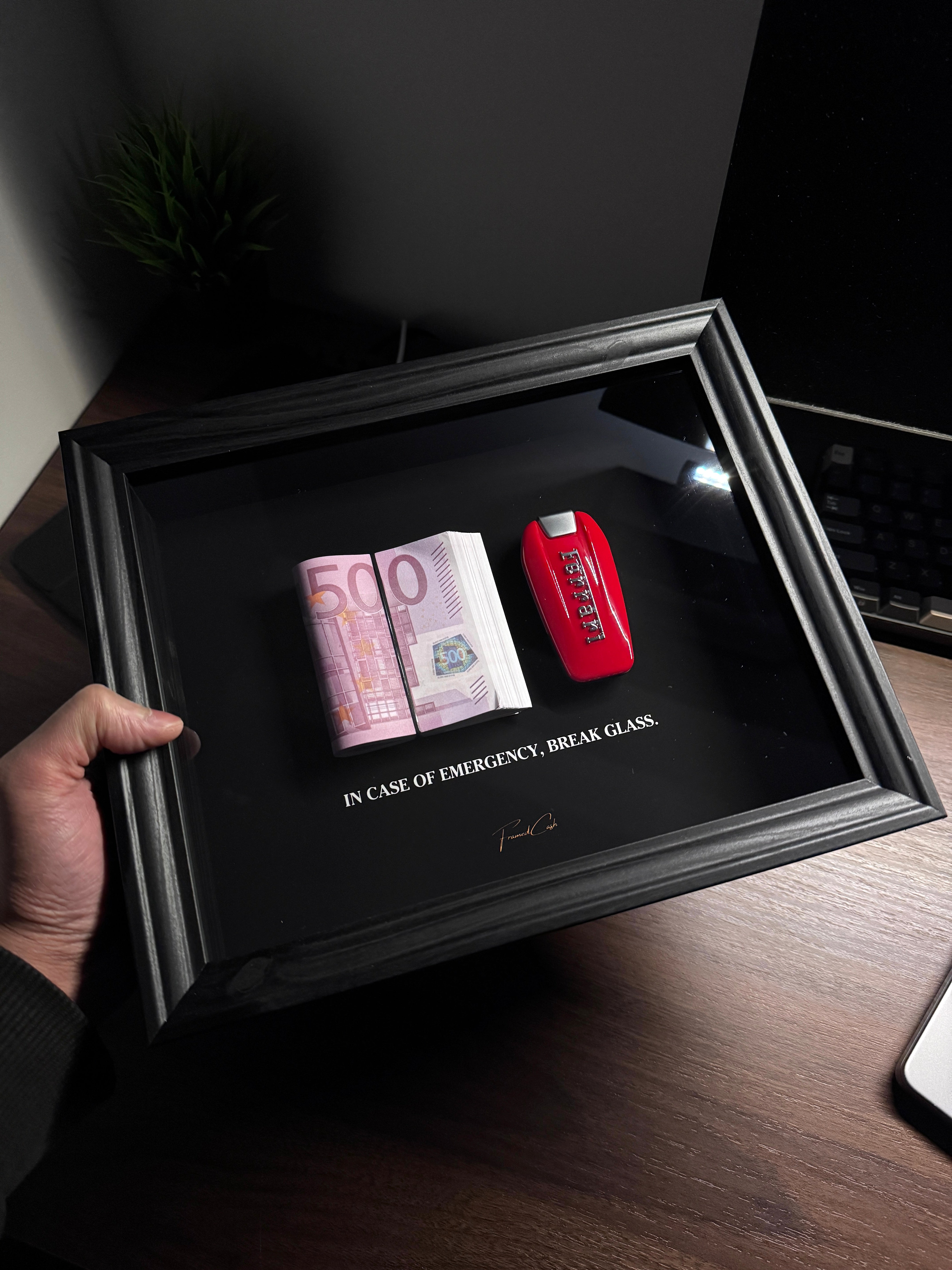 In Case of Emergency Frame - Ferrari & Euro Edition
