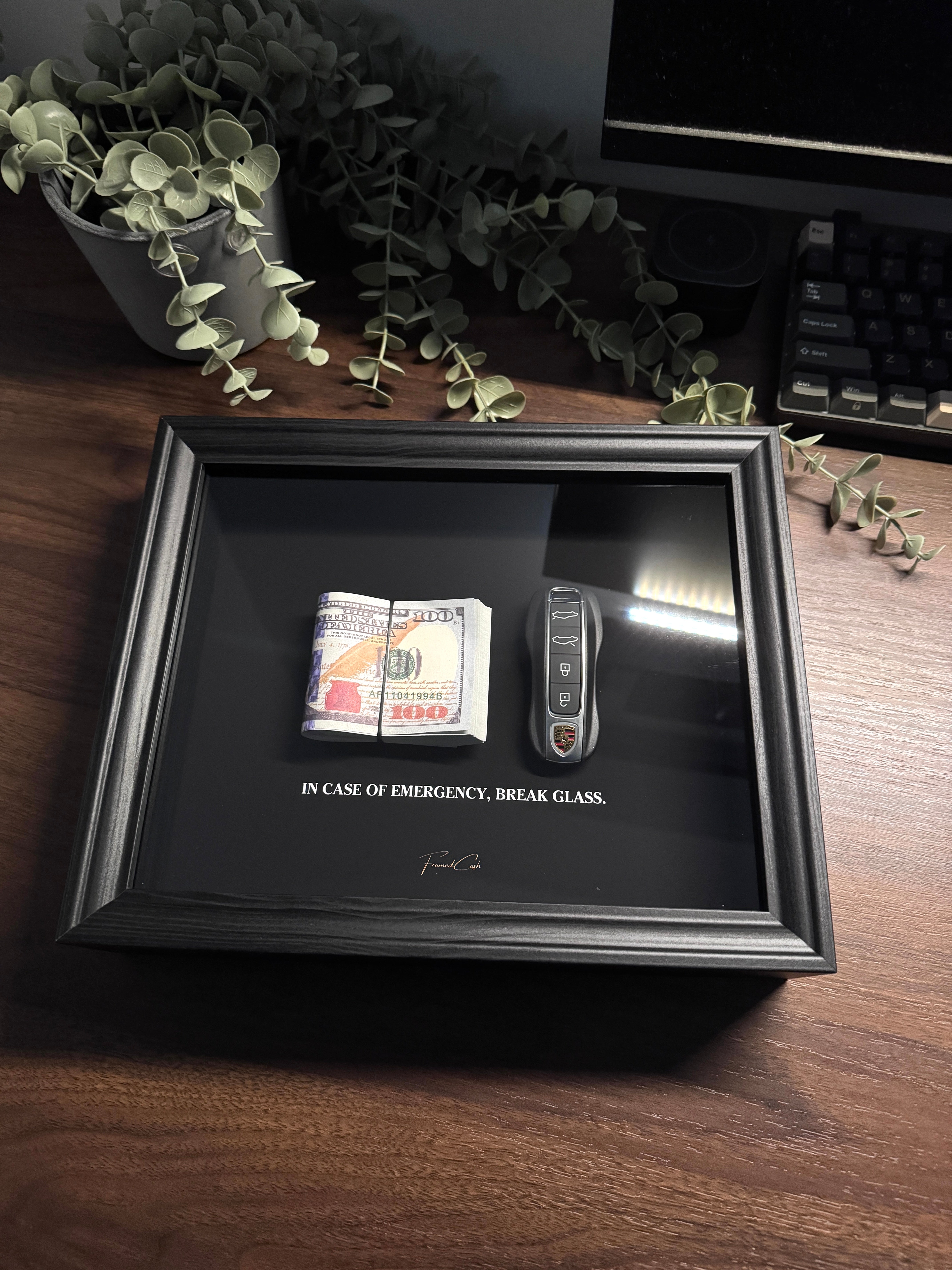 In Case of Emergency Frame -  Porsche & USD Edition