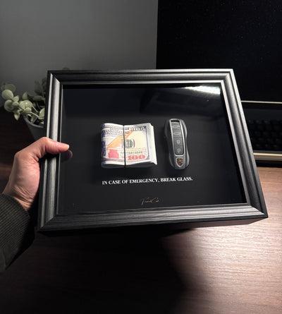 In Case of Emergency Frame -  Porsche & USD Edition