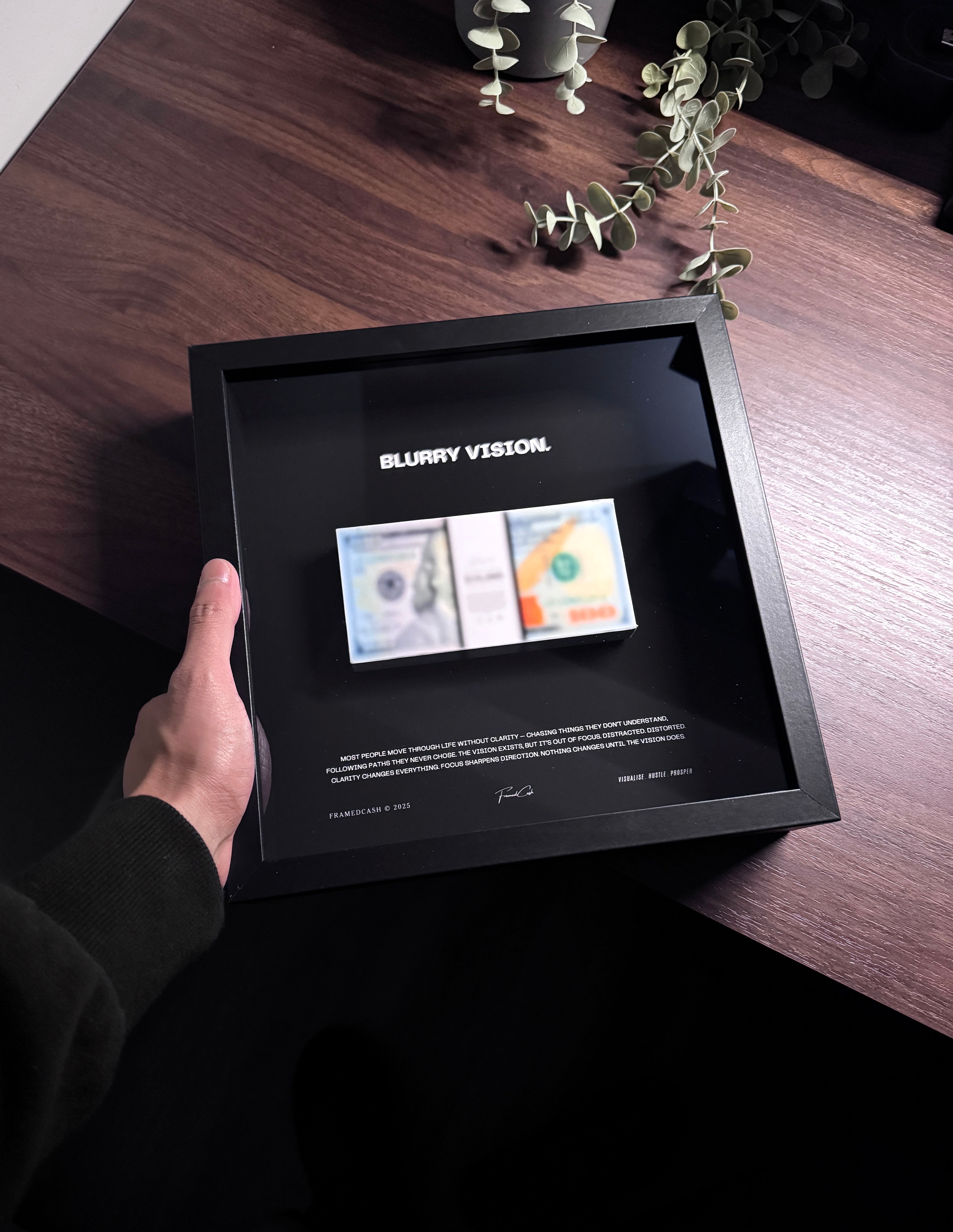Blurry Vision - Blurred USD Money Stack