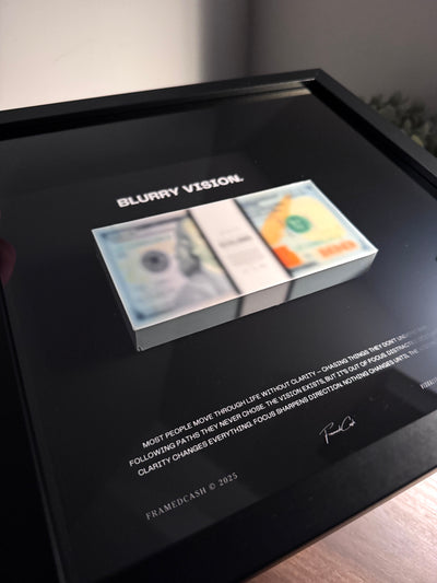 Blurry Vision - Blurred USD Money Stack