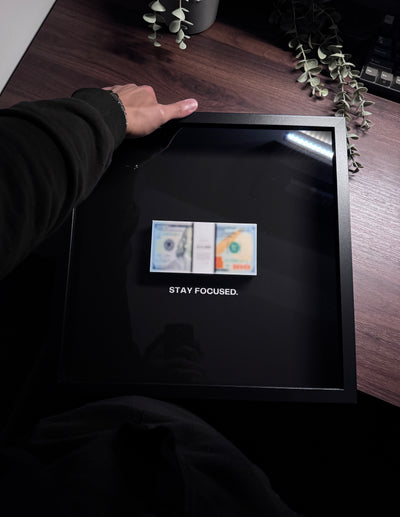 Stay Focused - Blurred Money Stack