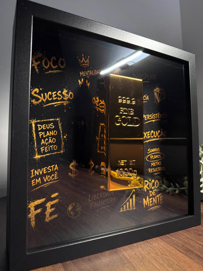 The Golden Mindset - Graffiti Artwork