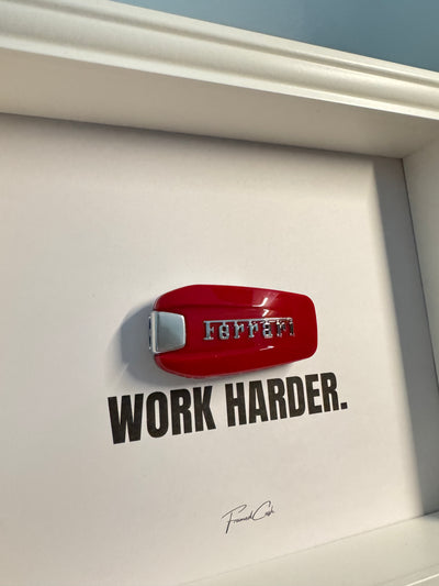 La Ferrari Key Frame – WORK HARDER (White)