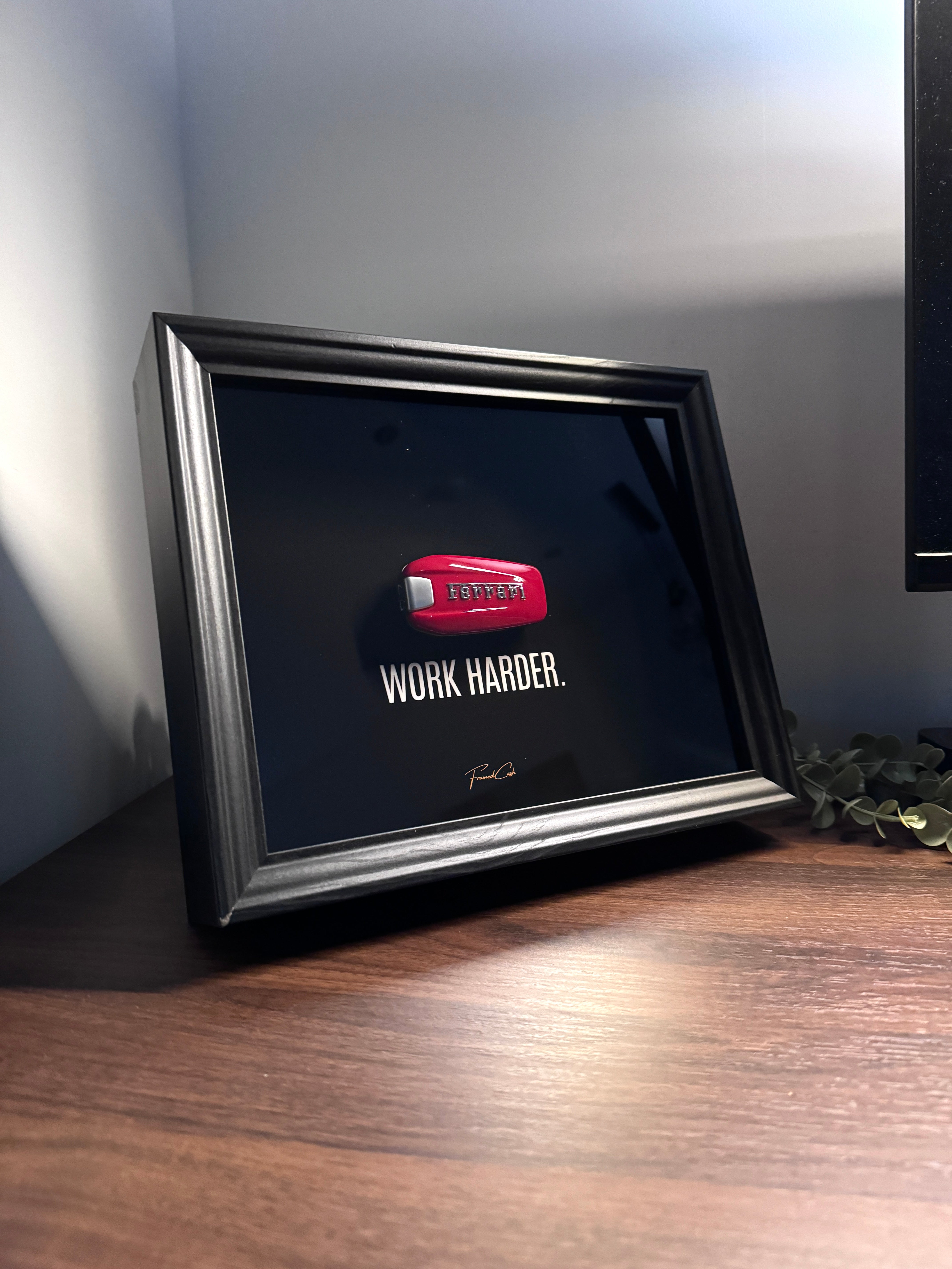 Ferrari Key Framed – WORK HARDER