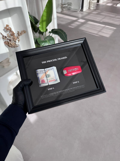 The Process, Framed -  Ferrari & USD Edition