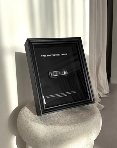 "It All Starts With A Dream" Frame - Porsche Edition